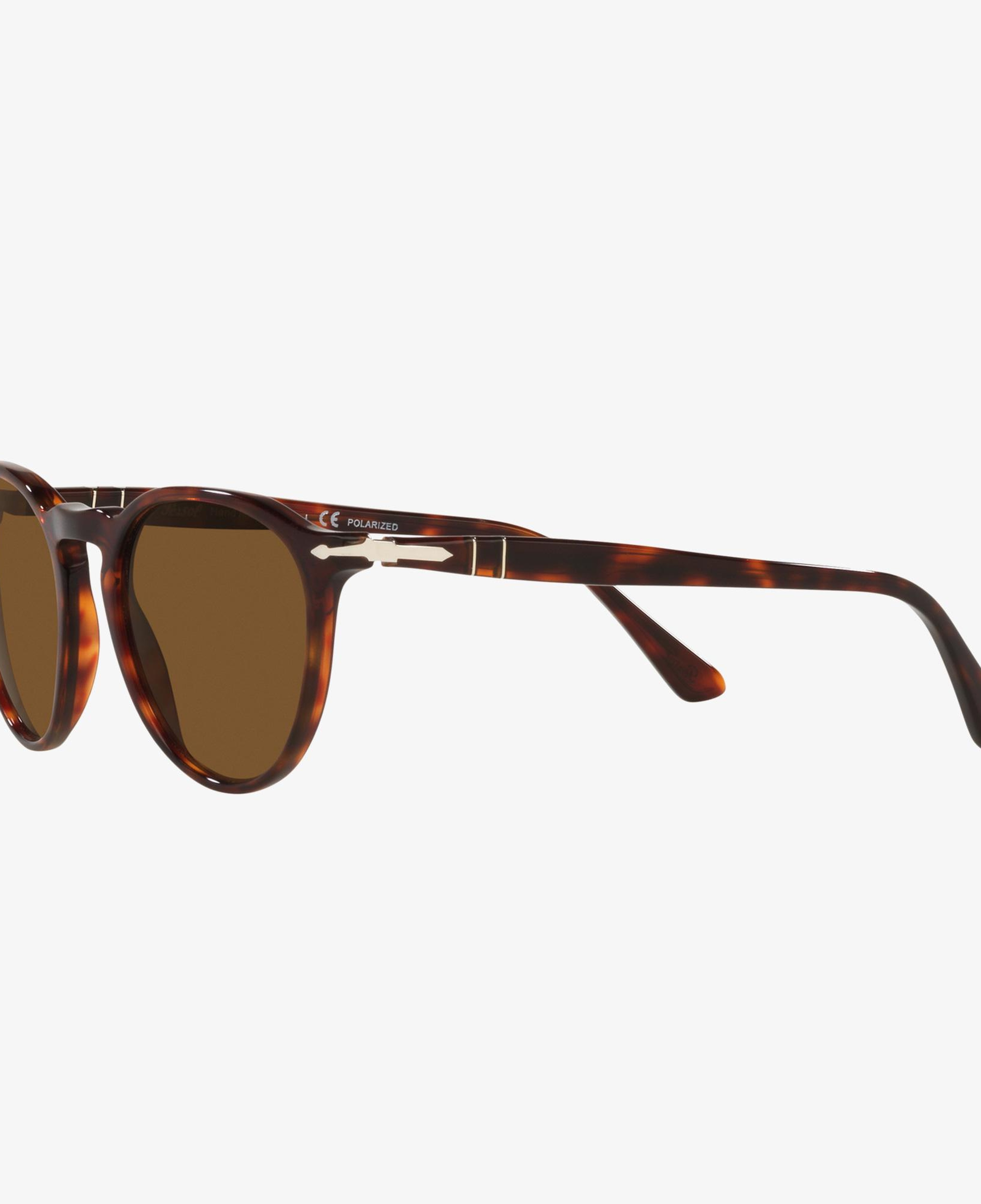PERSOL Acetate Unisex Koyu Kahverengi Güneş Gözlüğü
