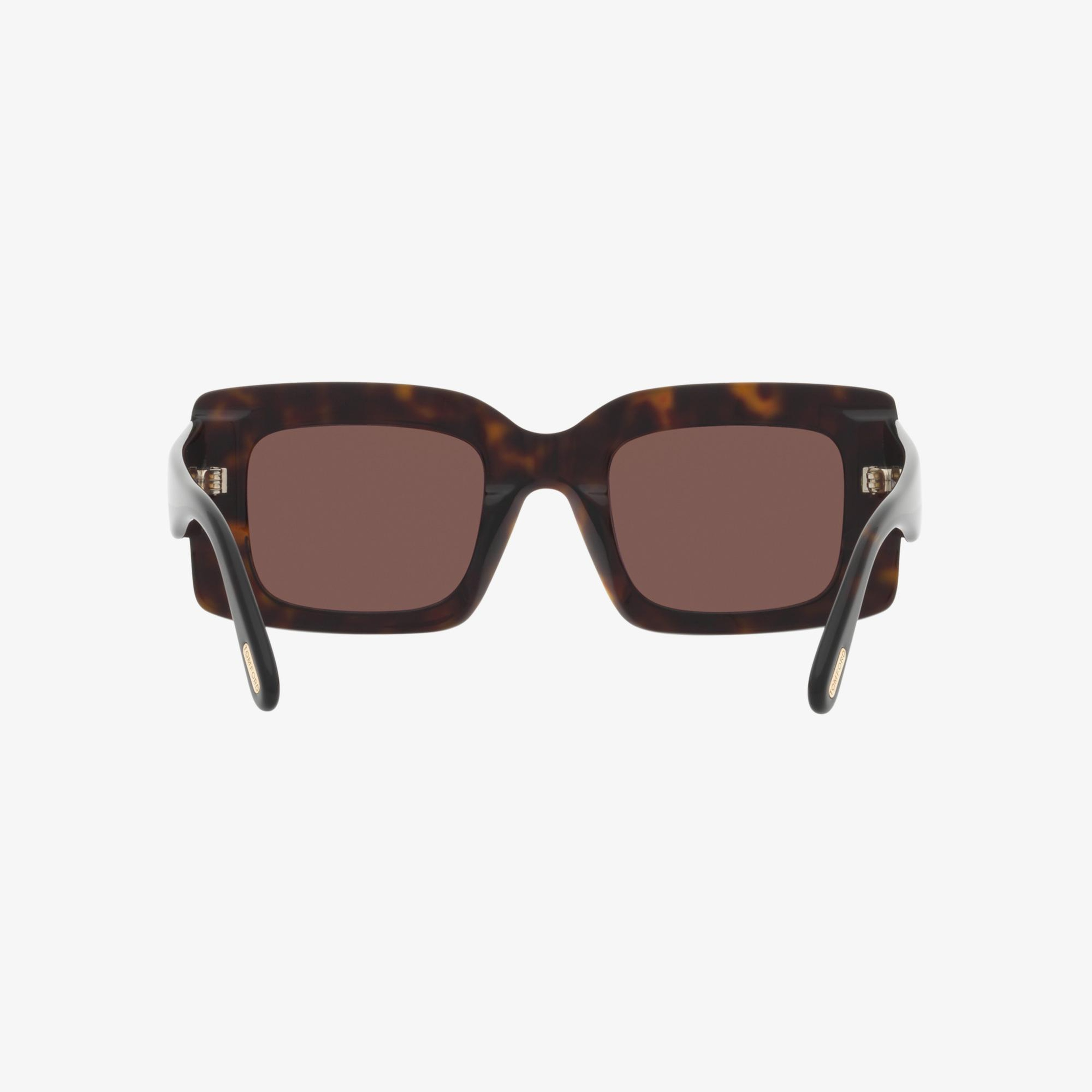 Tom Ford TR001934 Kadın Koyu Kahverengi Güneş Gözlüğü