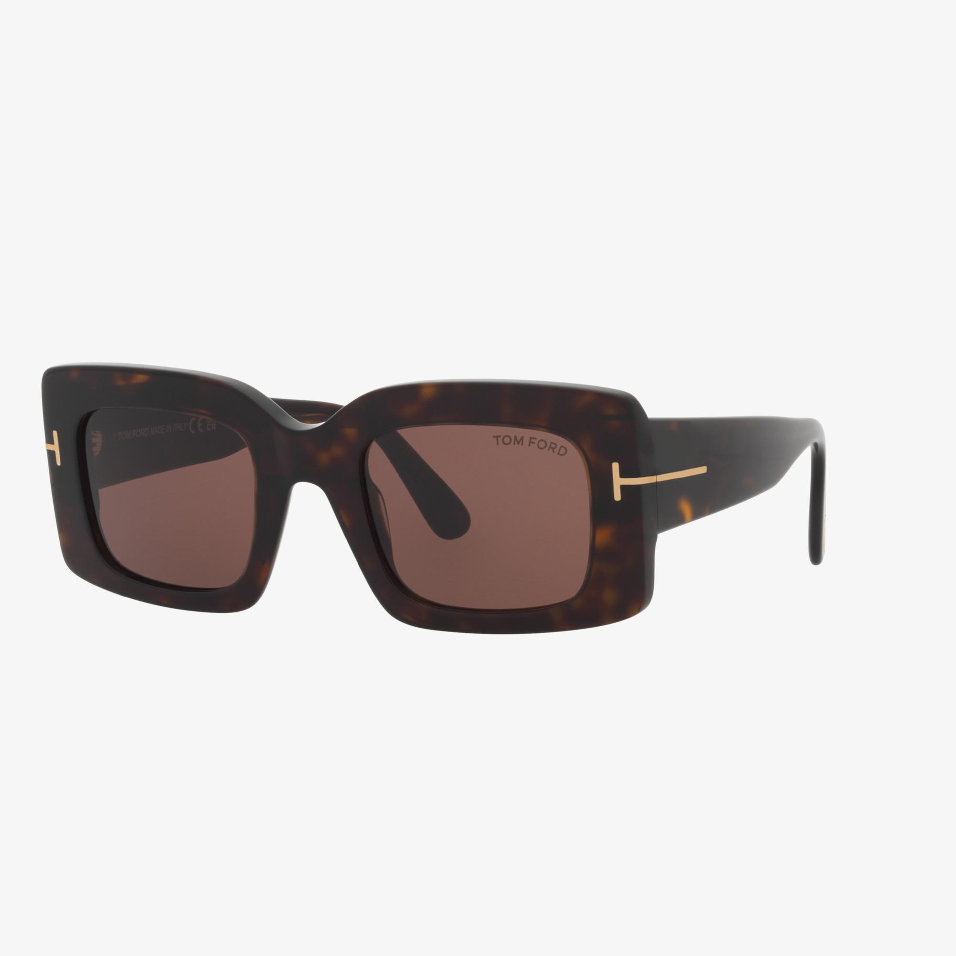 Tom Ford TR001934 Kadın Koyu Kahverengi Güneş Gözlüğü