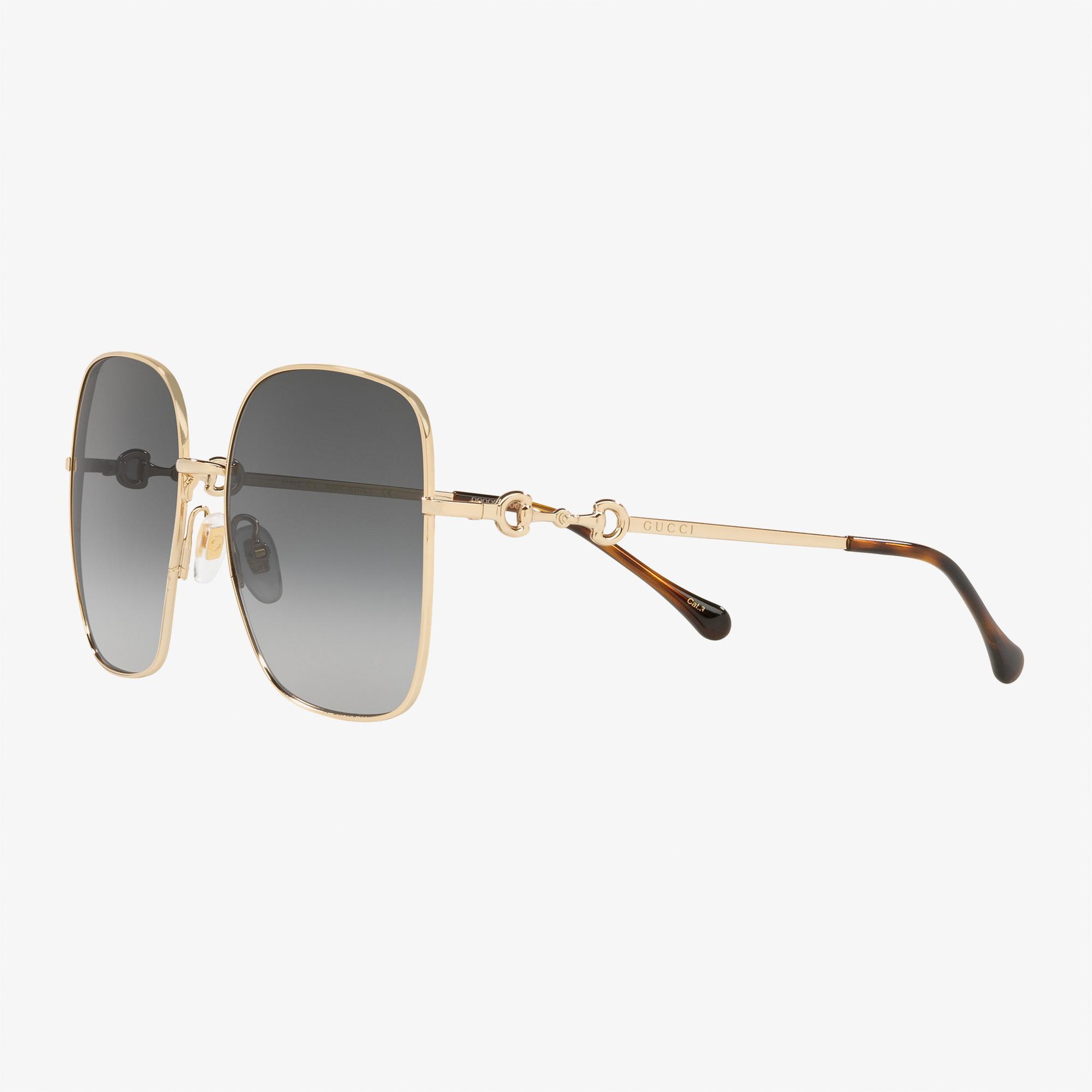 GUCCI 0Rb4125 Kadın Altın Rengi Güneş Gözlüğü