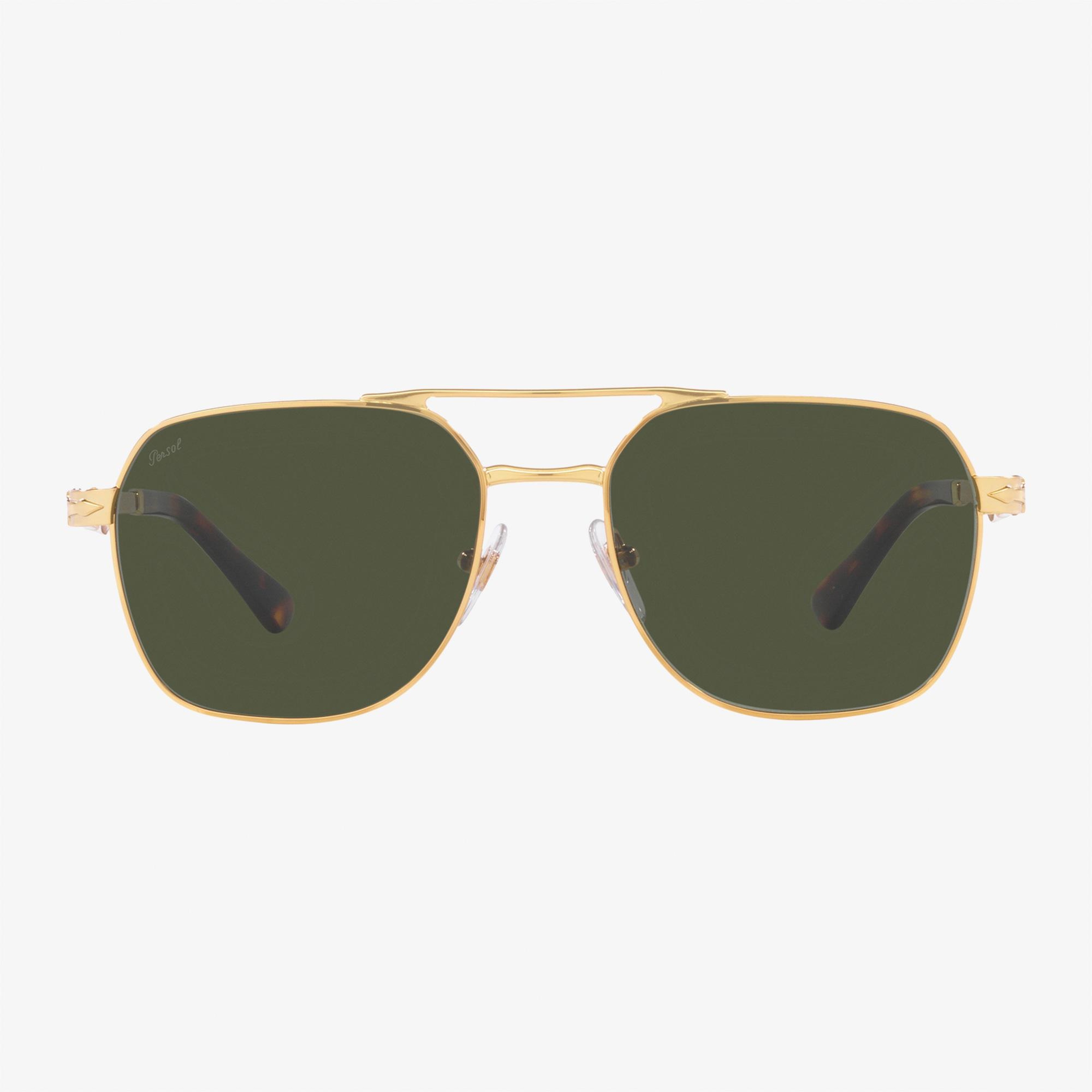 PERSOL 0PO1004S Unisex Altın Rengi Güneş Gözlüğü