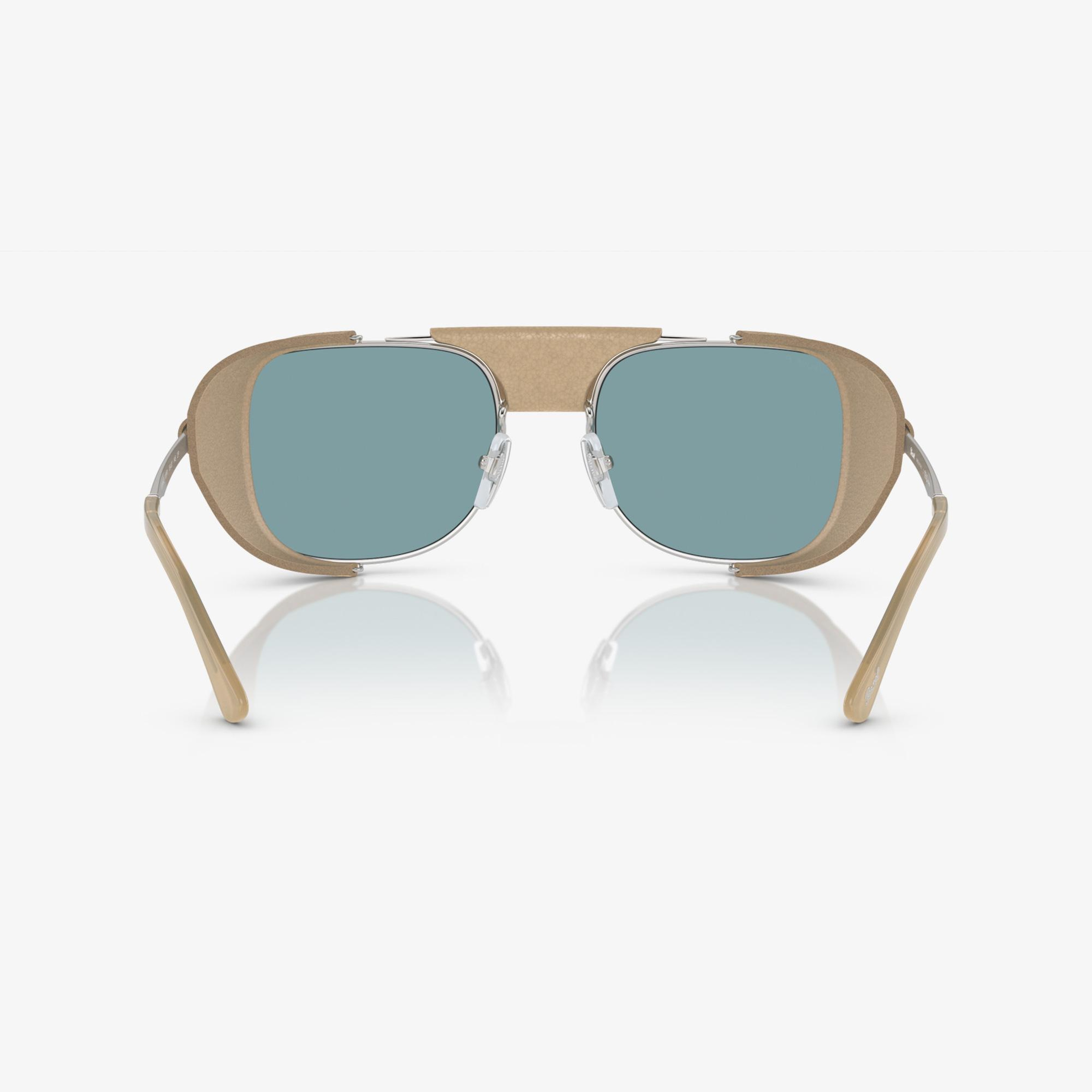 PERSOL 0PO1013SZ Erkek Gümüş Güneş Gözlüğü
