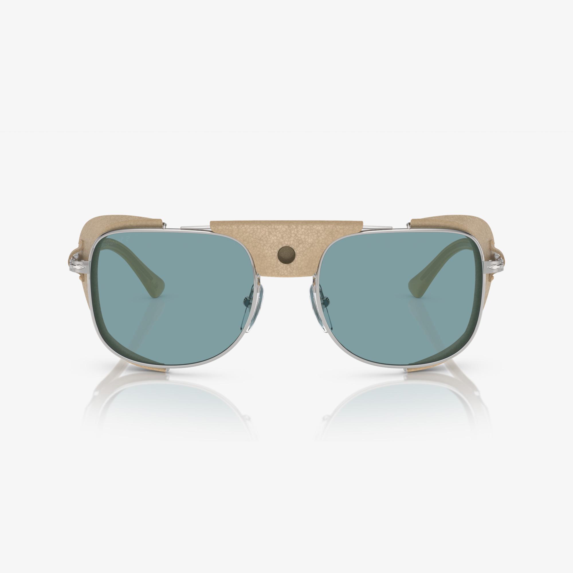 PERSOL 0PO1013SZ Erkek Gümüş Güneş Gözlüğü
