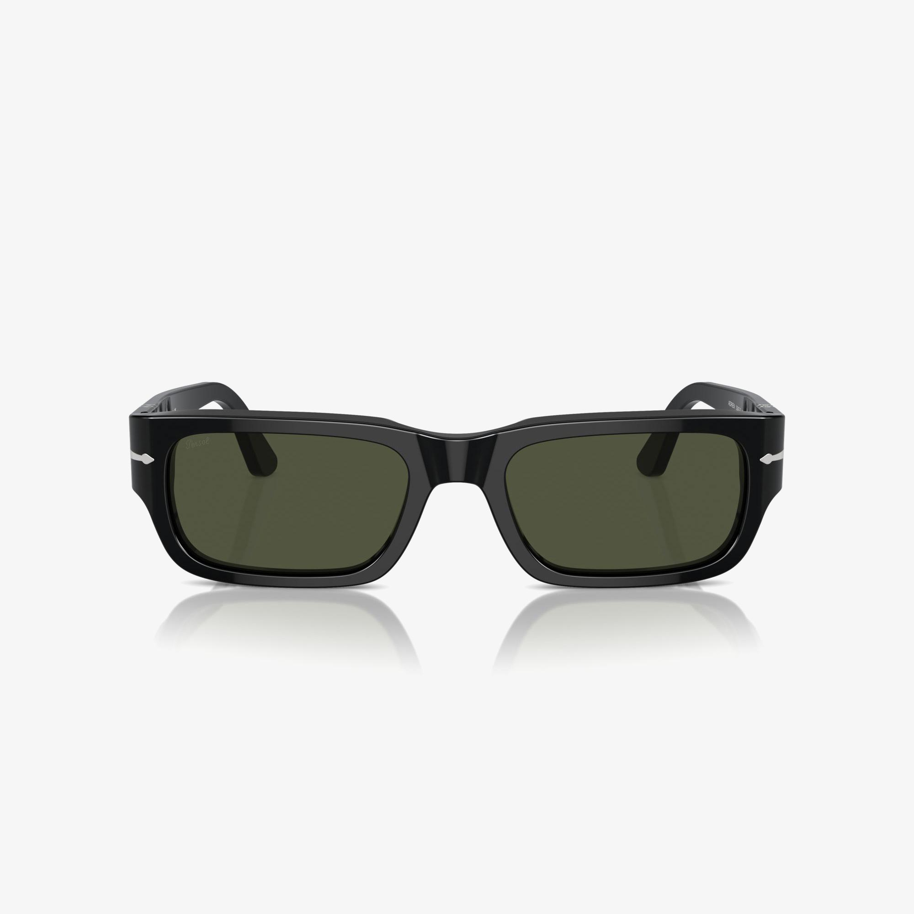PERSOL Adrien Unisex Siyah Güneş Gözlüğü