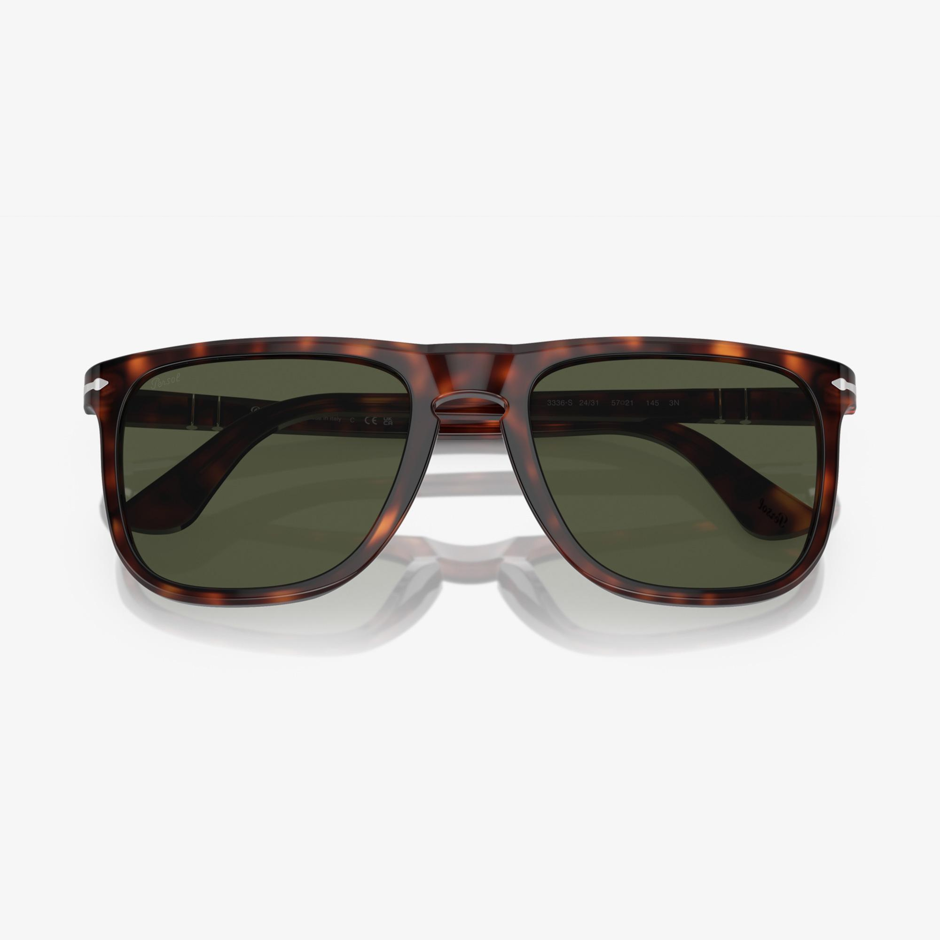PERSOL Po3336S Unisex Kahverengi Güneş Gözlüğü
