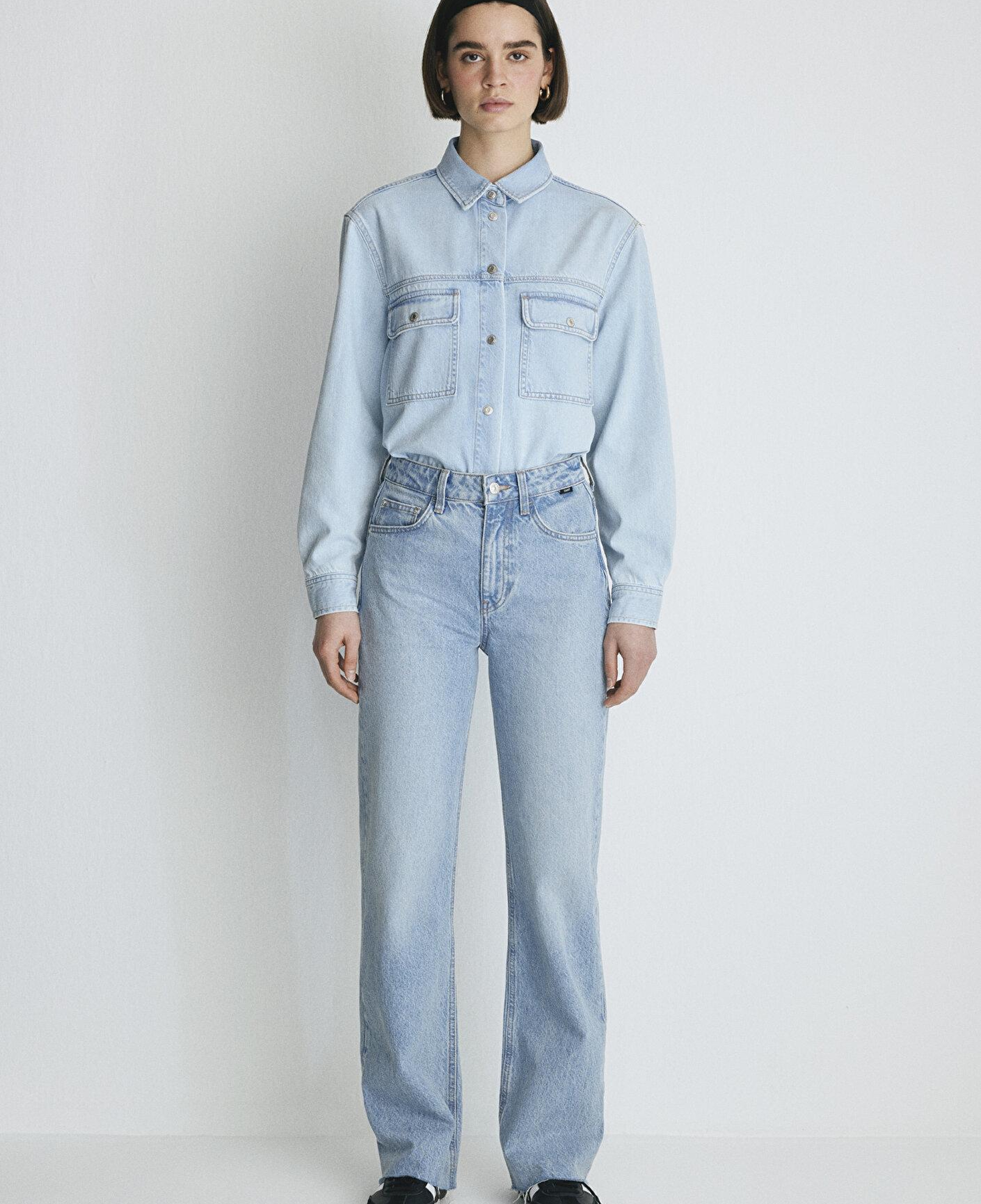 Mavi Victoria Real Blue Gölgeli Açık Mavi Jean Pantolon 101072-34111