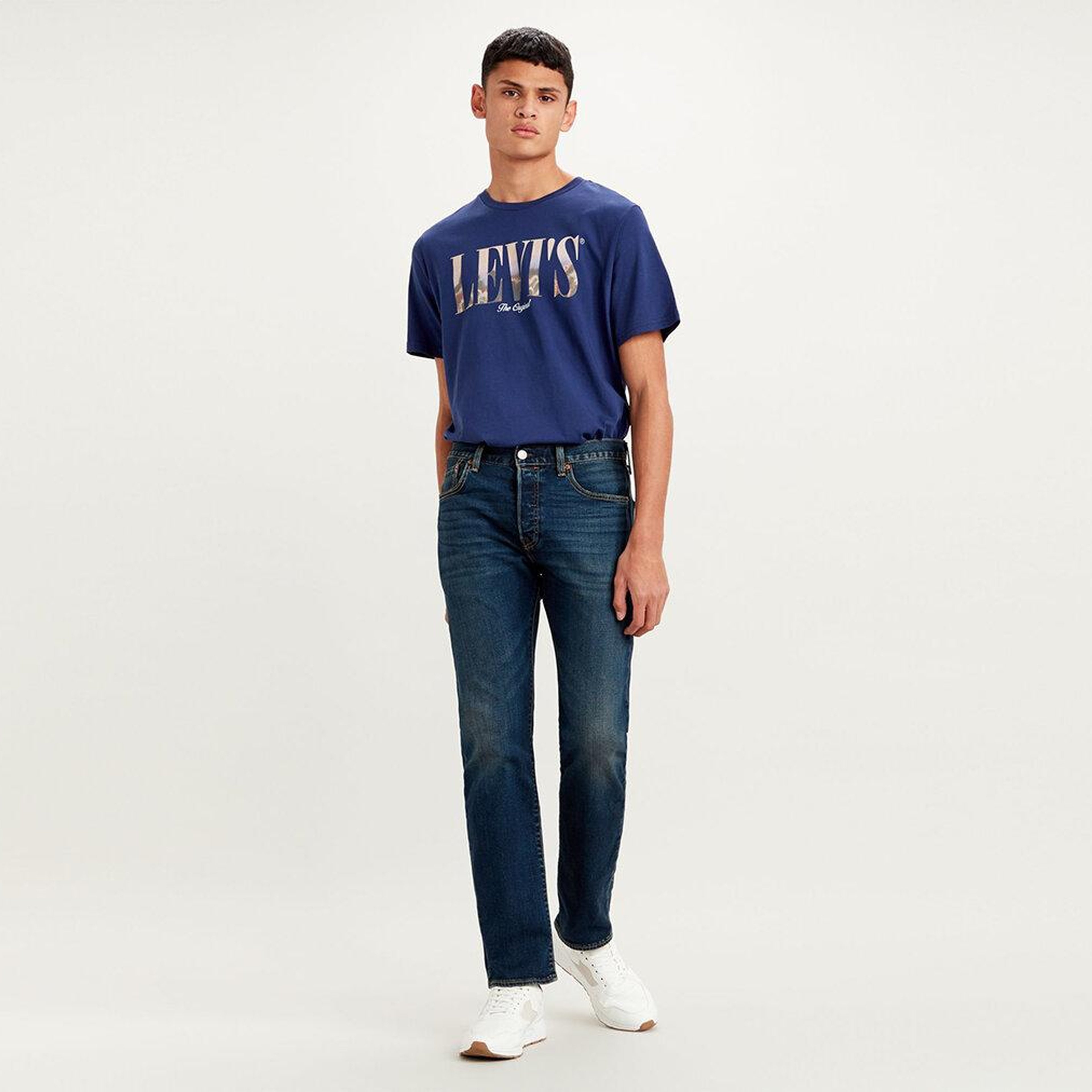 501® Levi's® Original Erkek Jean Pantolon - Block Crusher