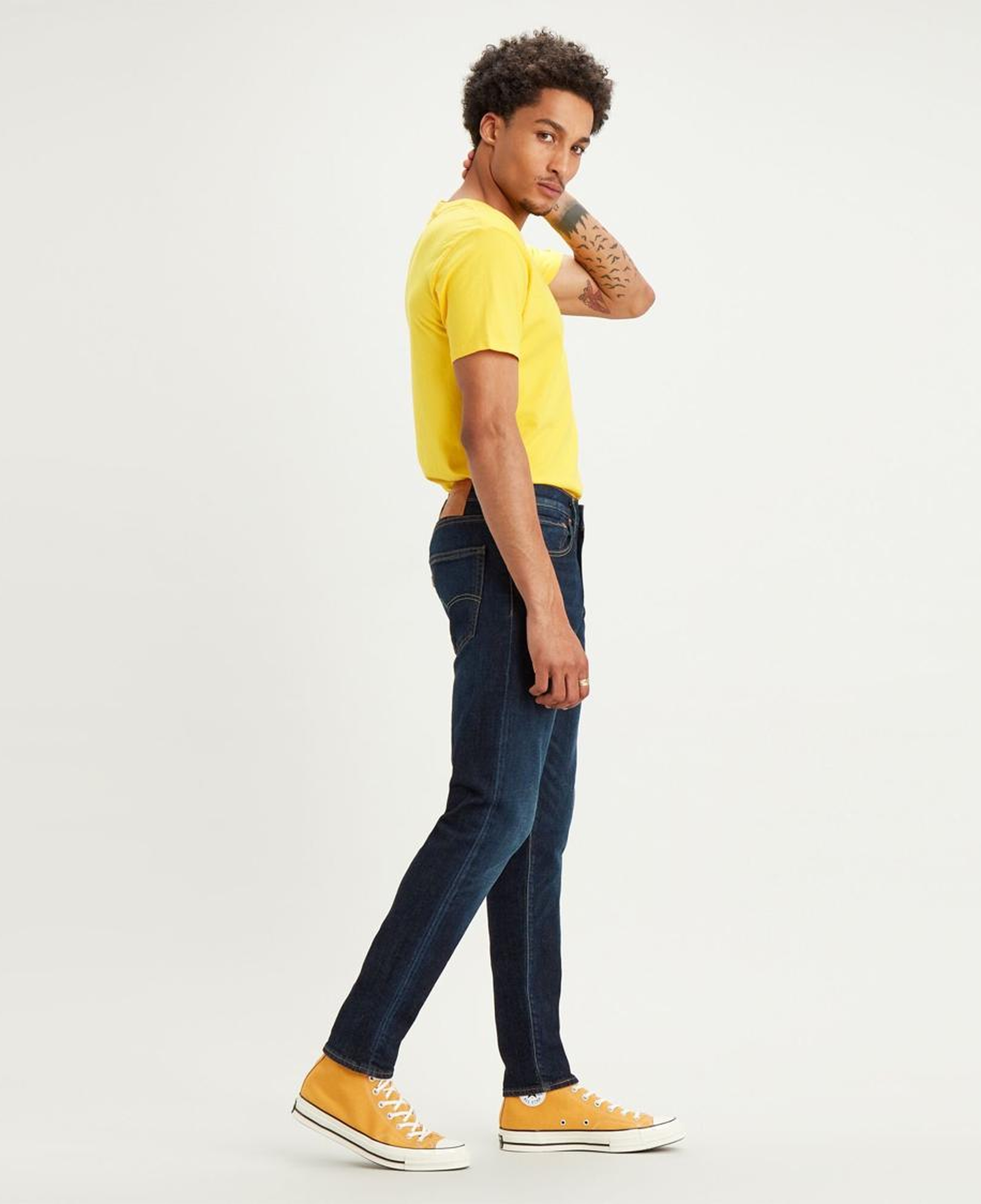 512™ Slim Taper Jean Biologia Adv - Dark Indigo - Worn In