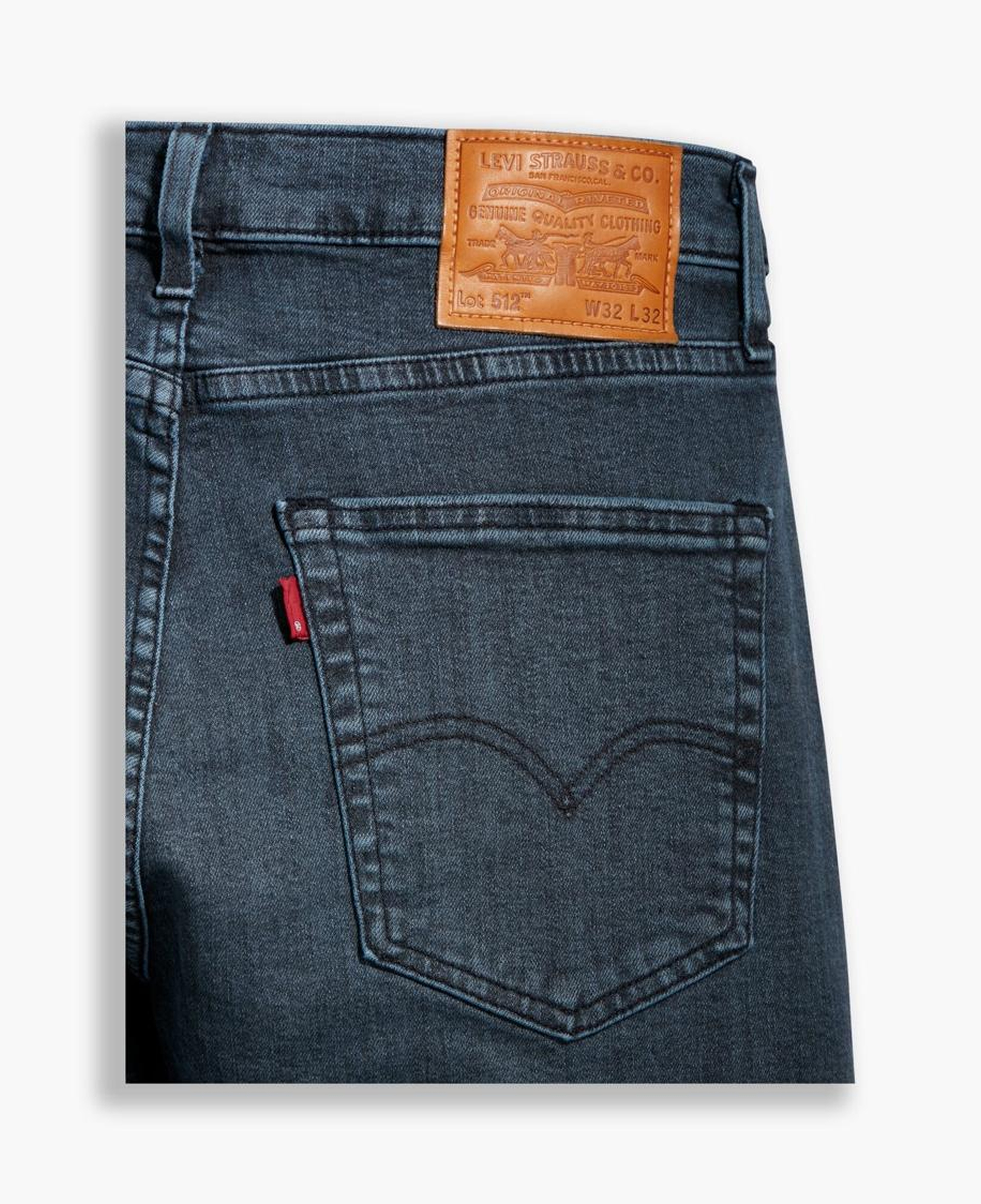 512™ Slim Taper Erkek Jean Pantolon - Richmond Blue Black