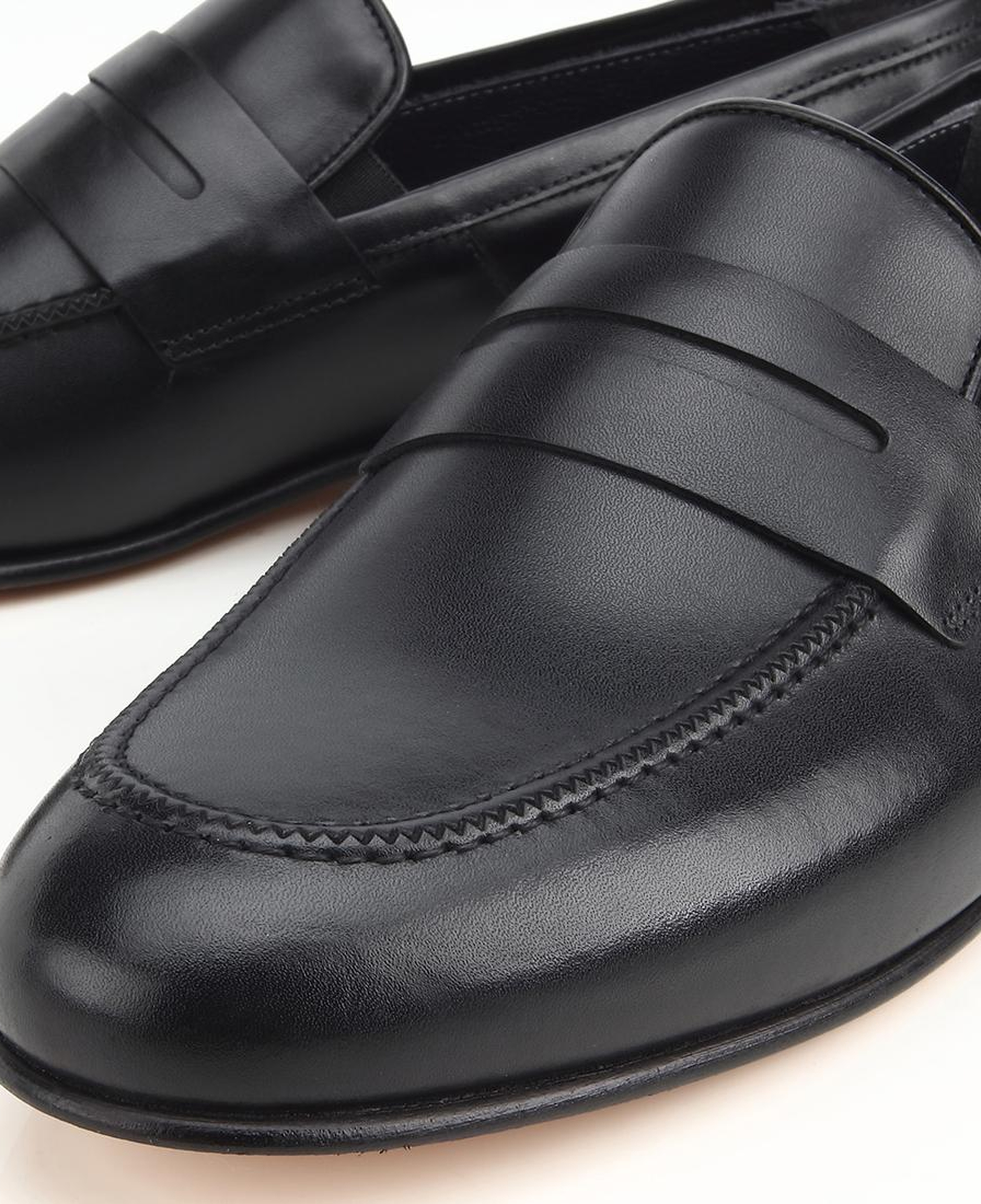 Erkek Deri Siyah Klasik Loafer