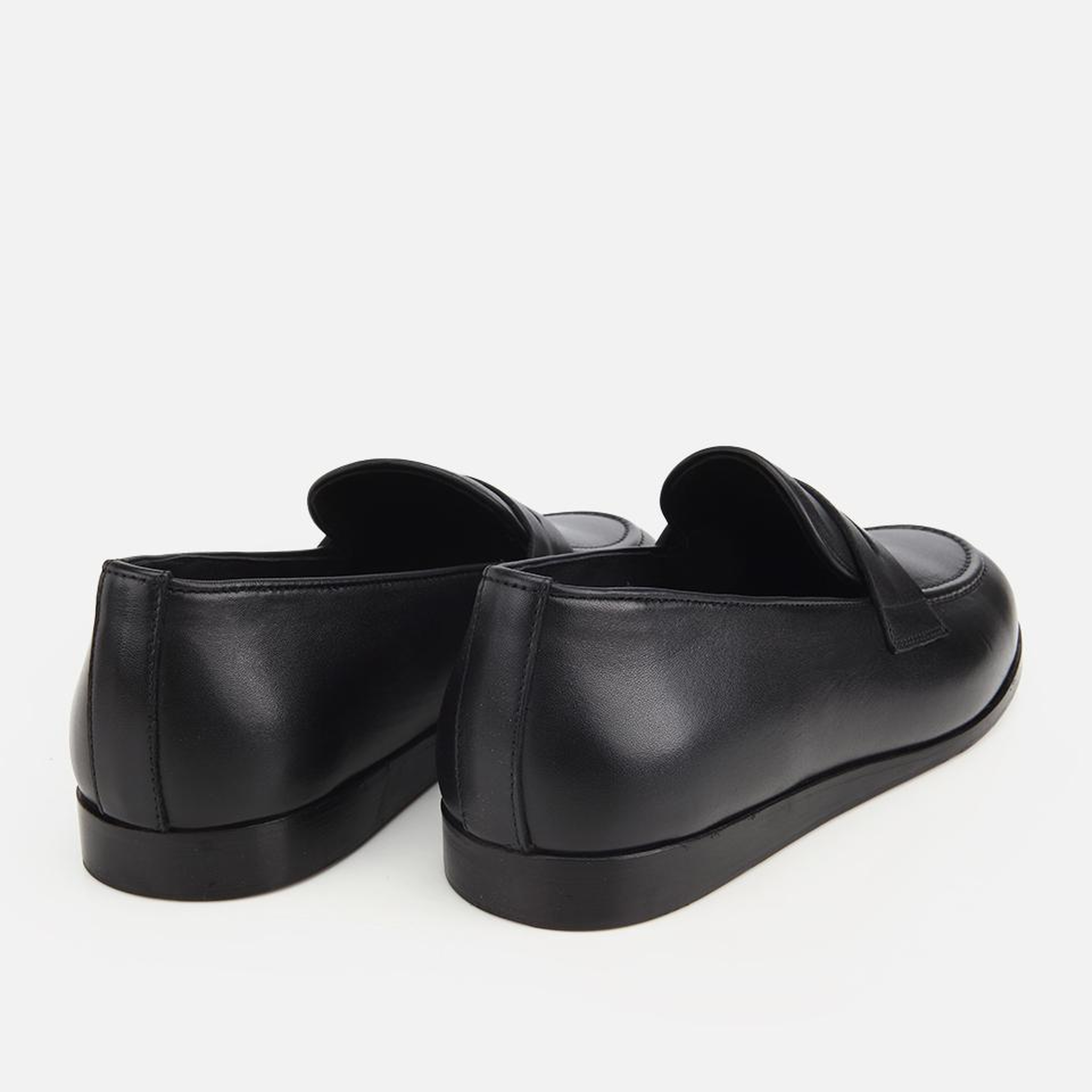 Erkek Deri Siyah Klasik Loafer
