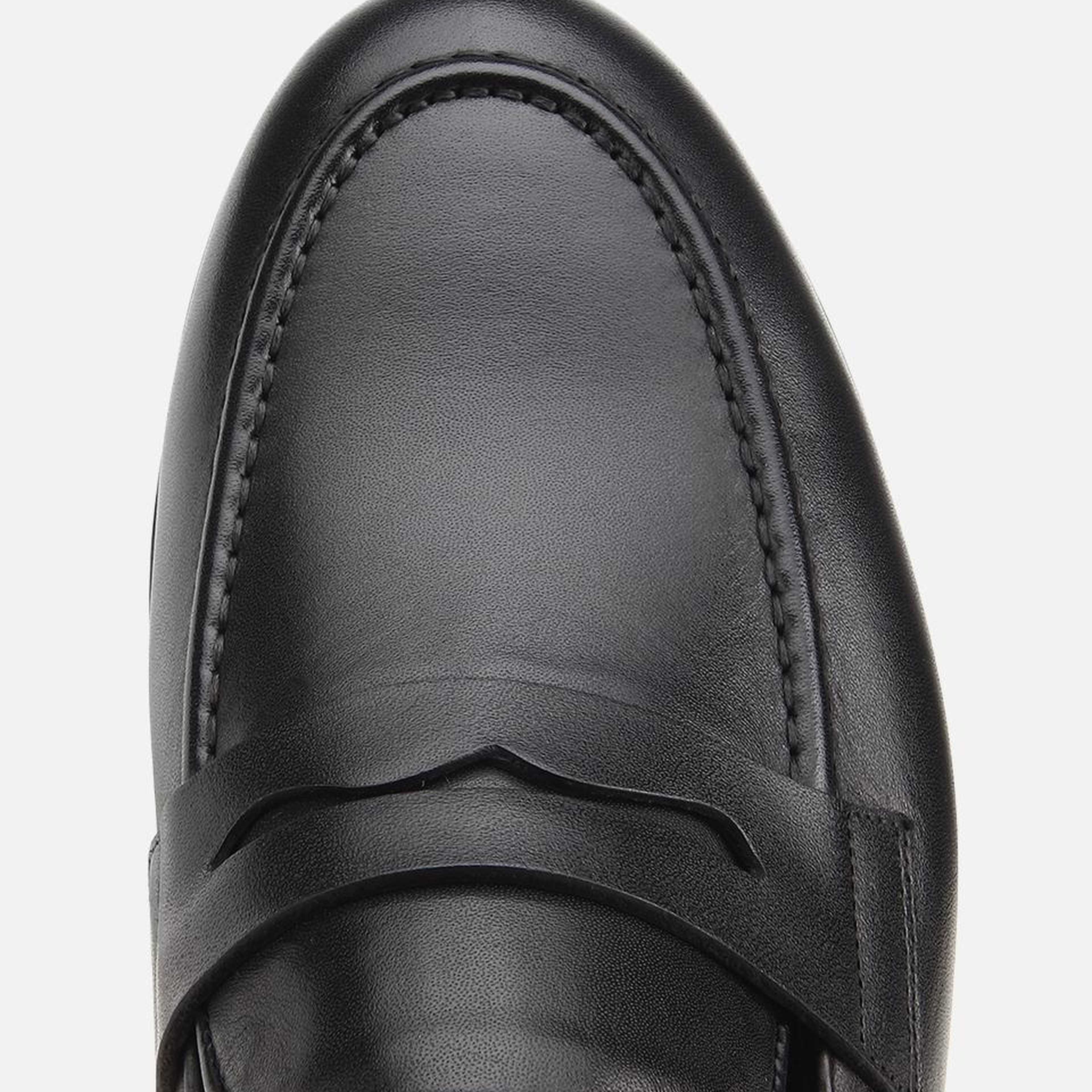 Erkek Deri Siyah Klasik Loafer