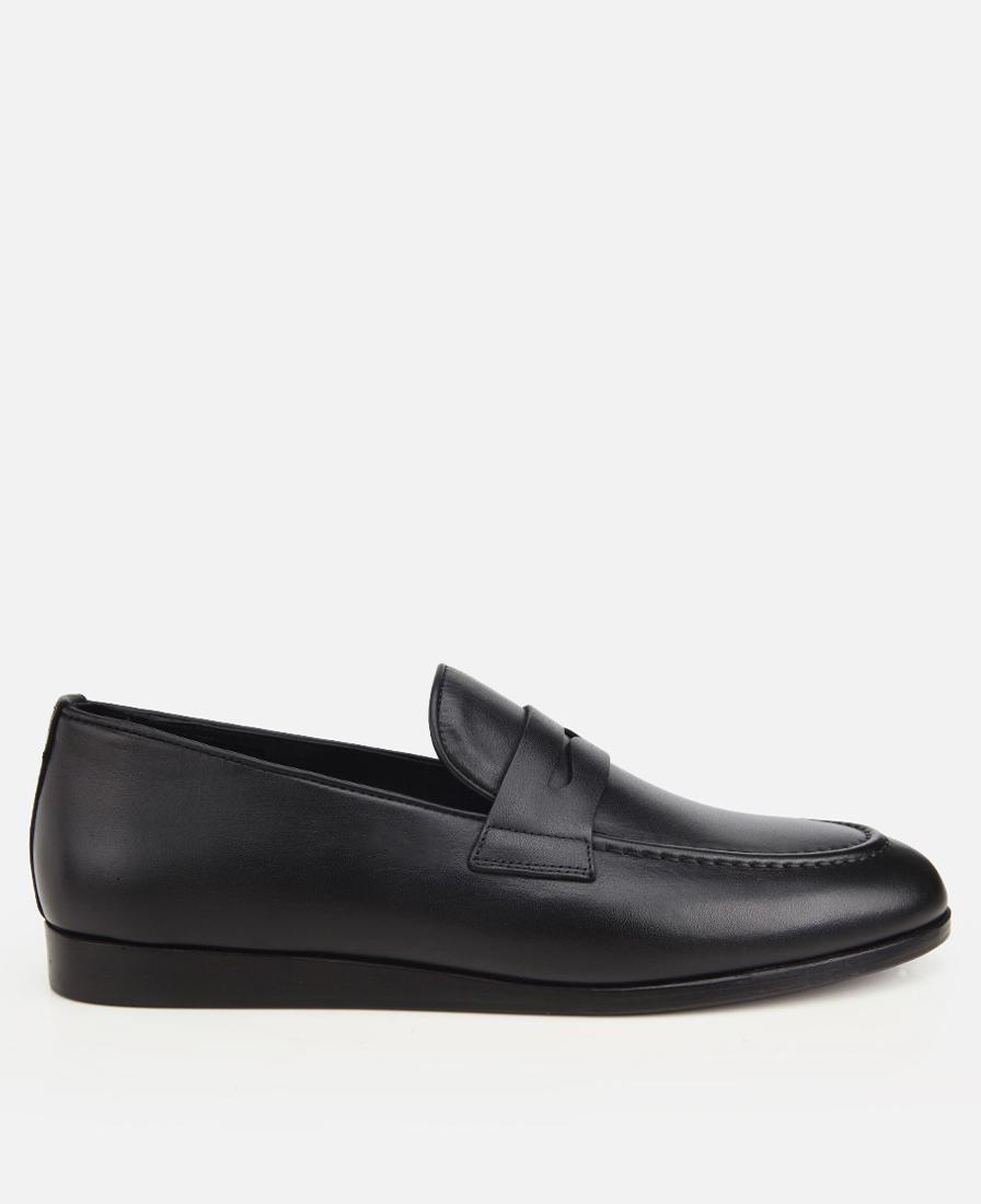 Erkek Deri Siyah Klasik Loafer