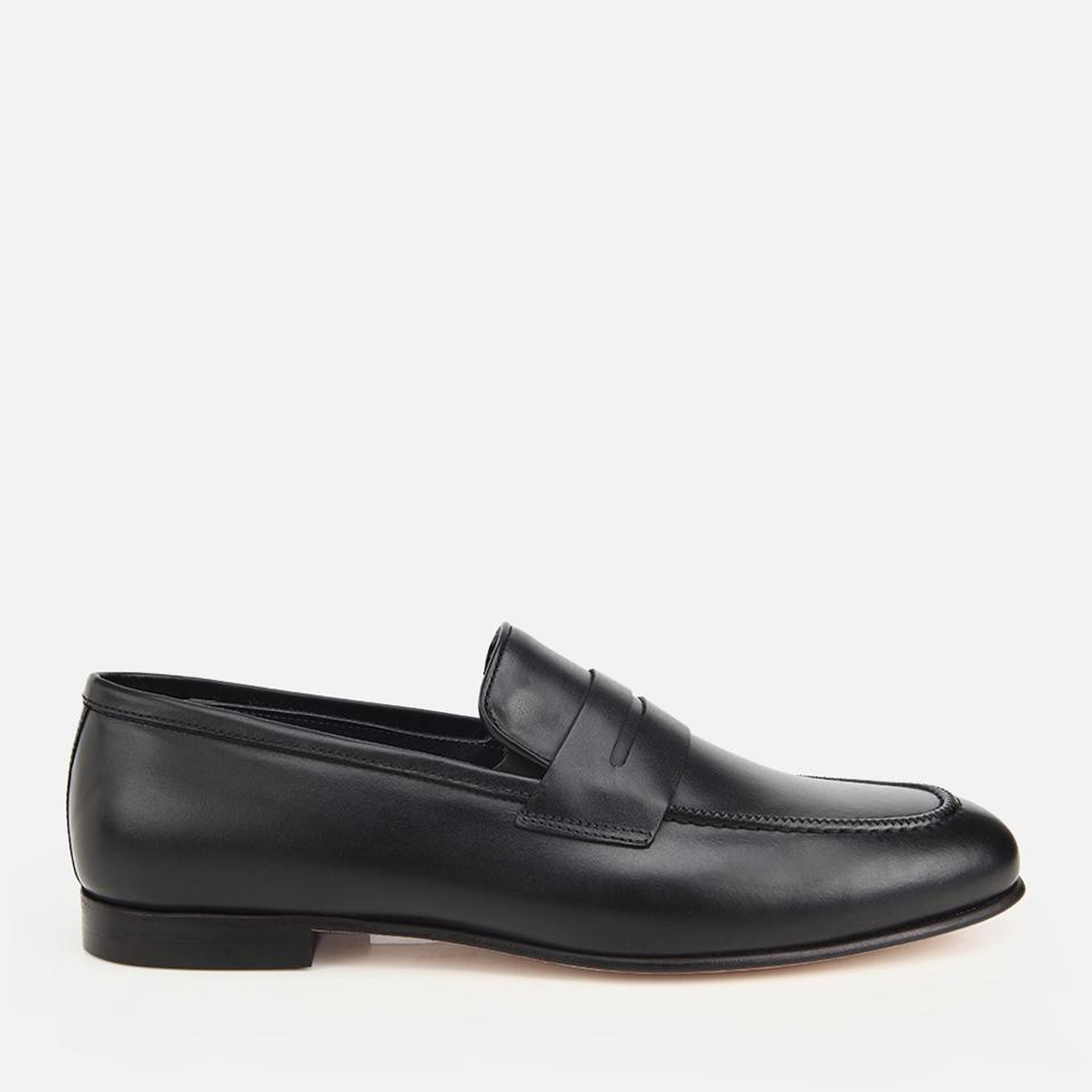 Erkek Deri Siyah Klasik Loafer