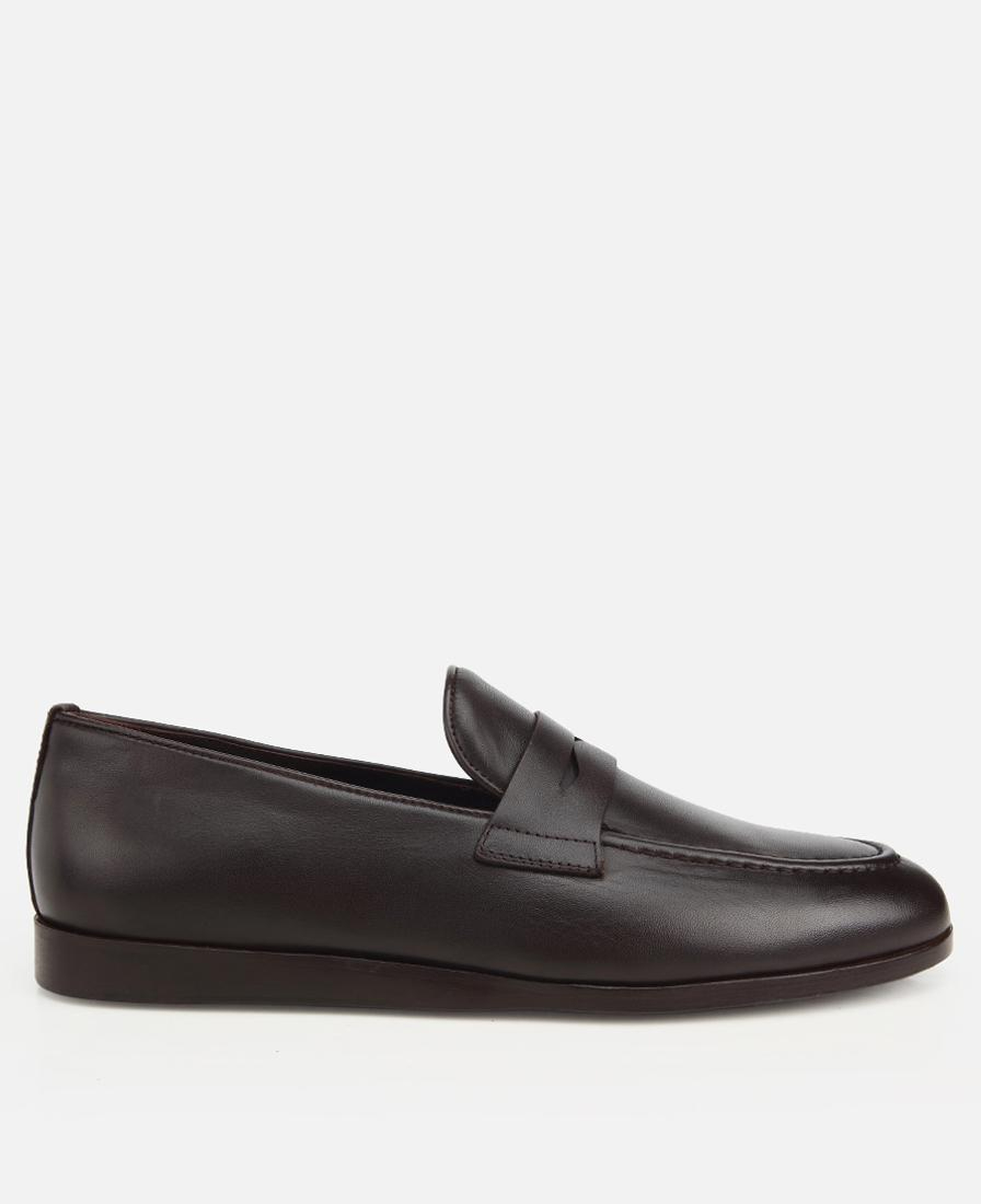 Erkek Deri Kahverengi Klasik Loafer