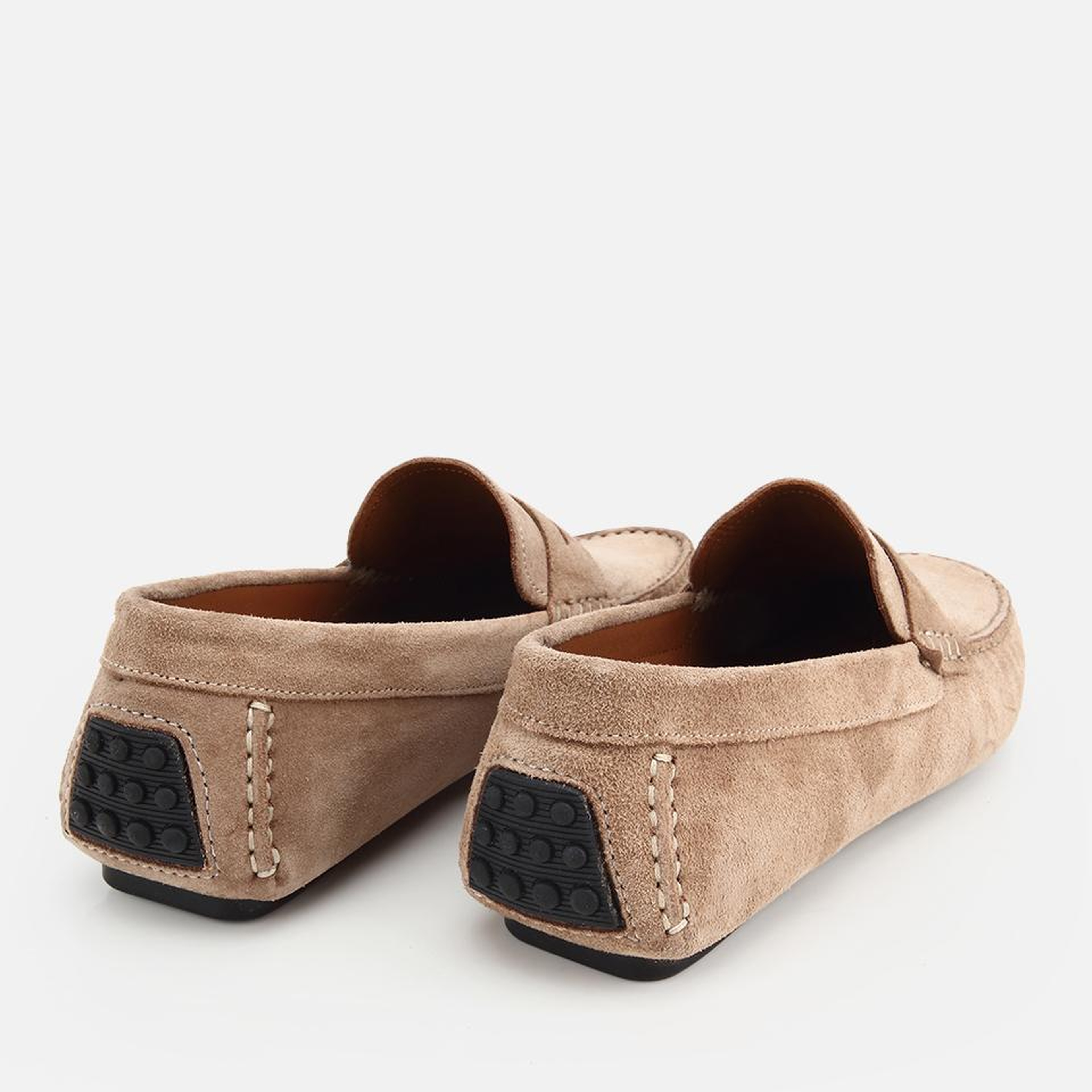 Erkek Süet Deri Bej Rahat Günlük Loafer