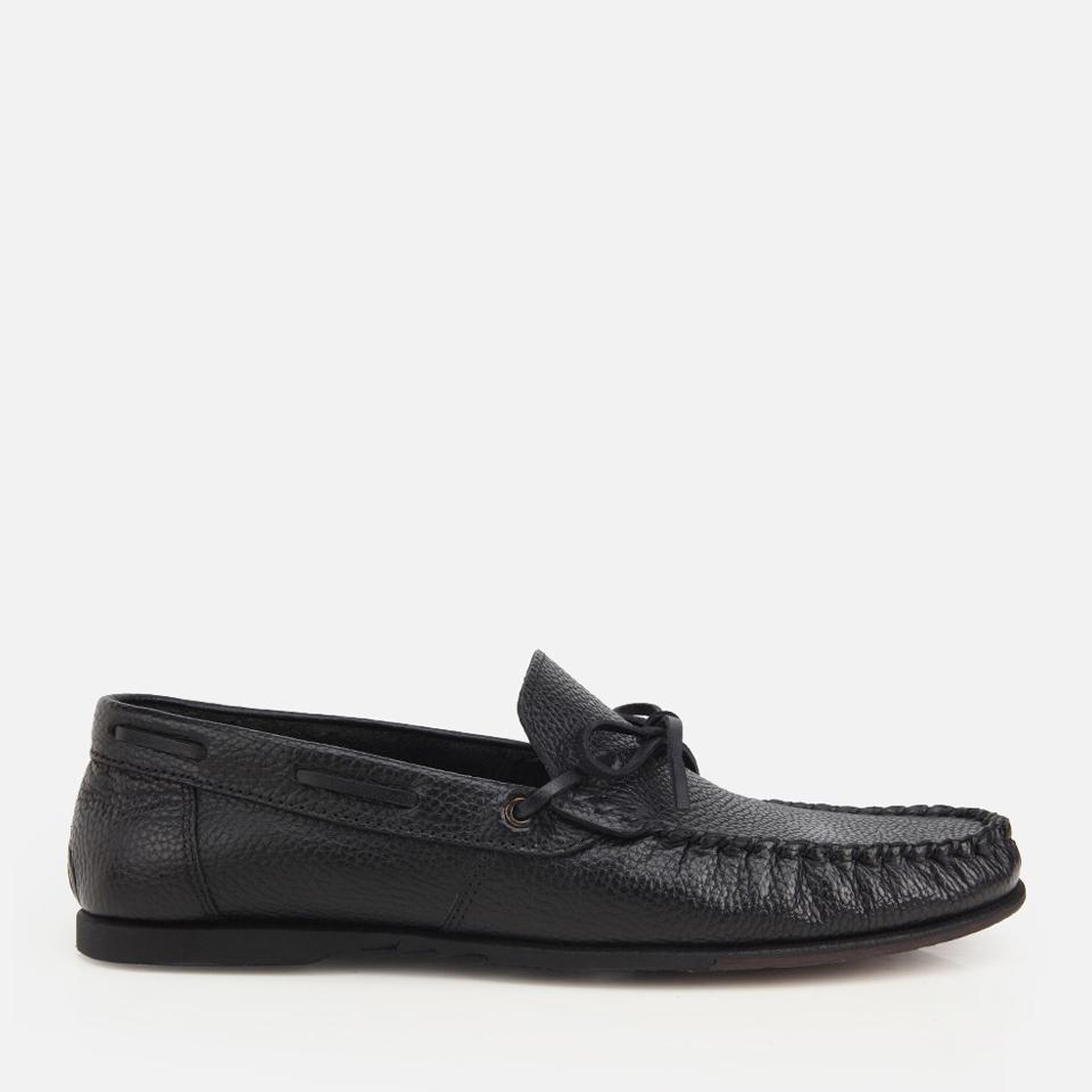 Erkek Deri Siyah Yumuşak Dokulu Günlük Loafer