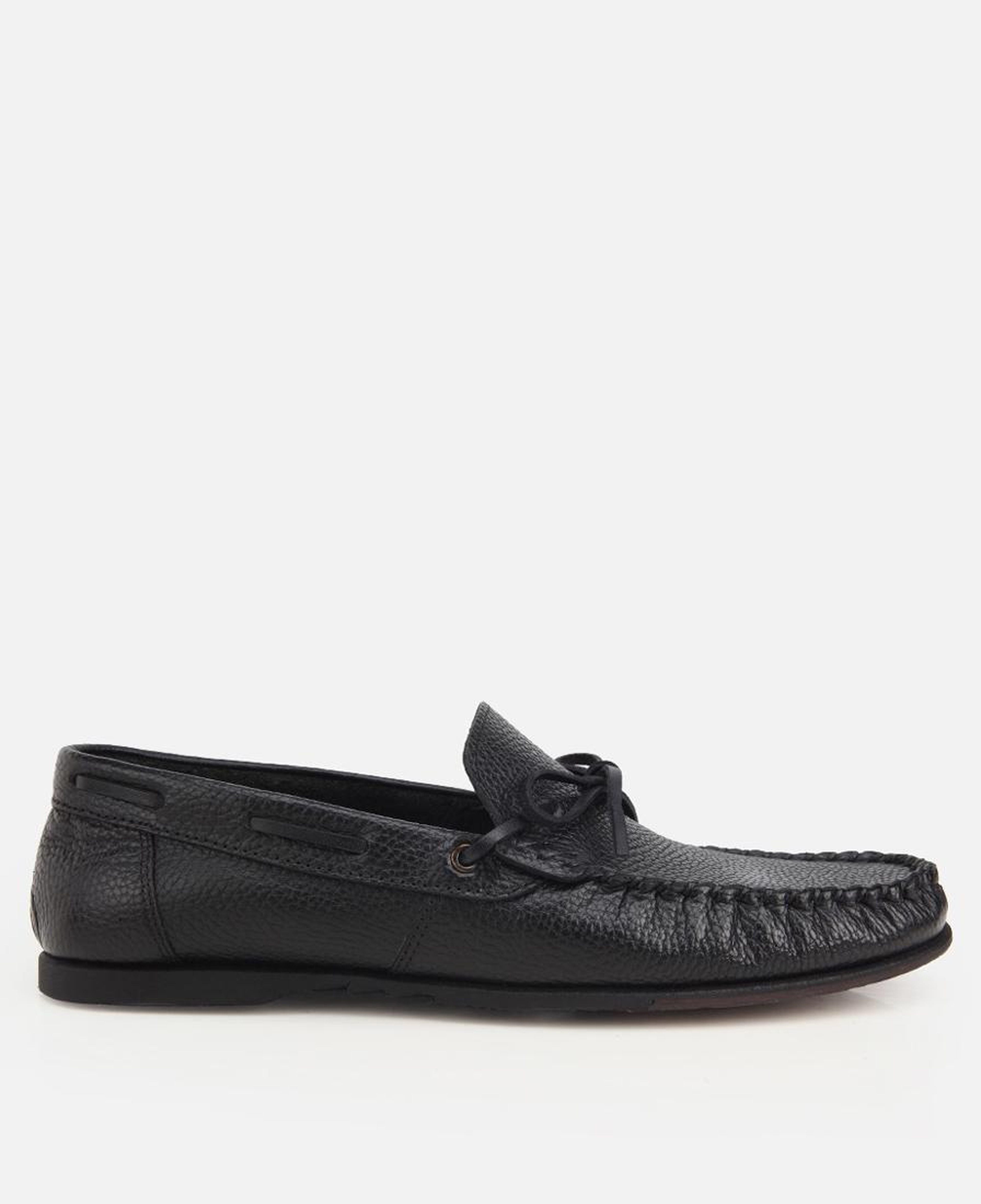 Erkek Deri Siyah Yumuşak Dokulu Günlük Loafer