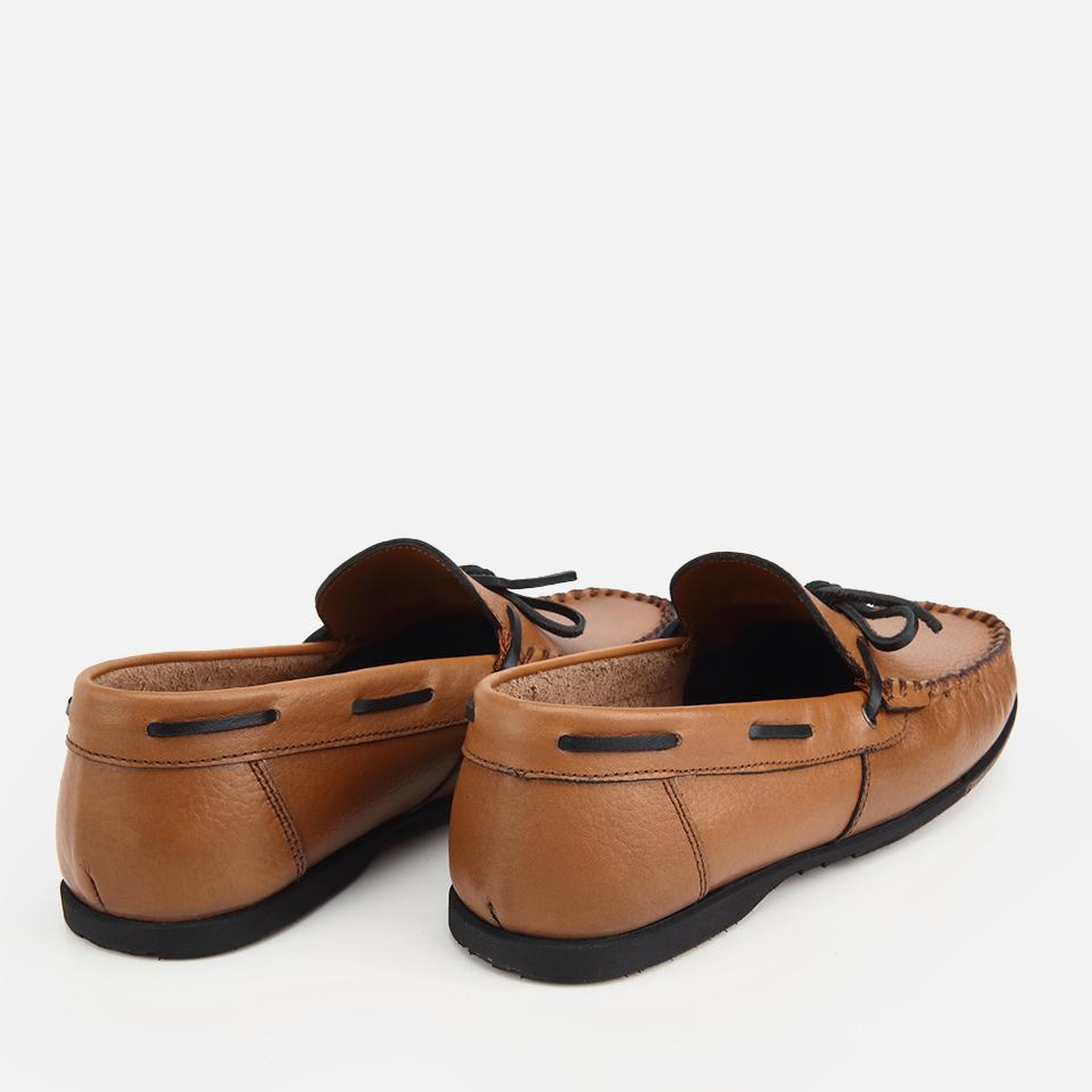 Erkek Deri Taba Yumuşak Dokulu Günlük Loafer