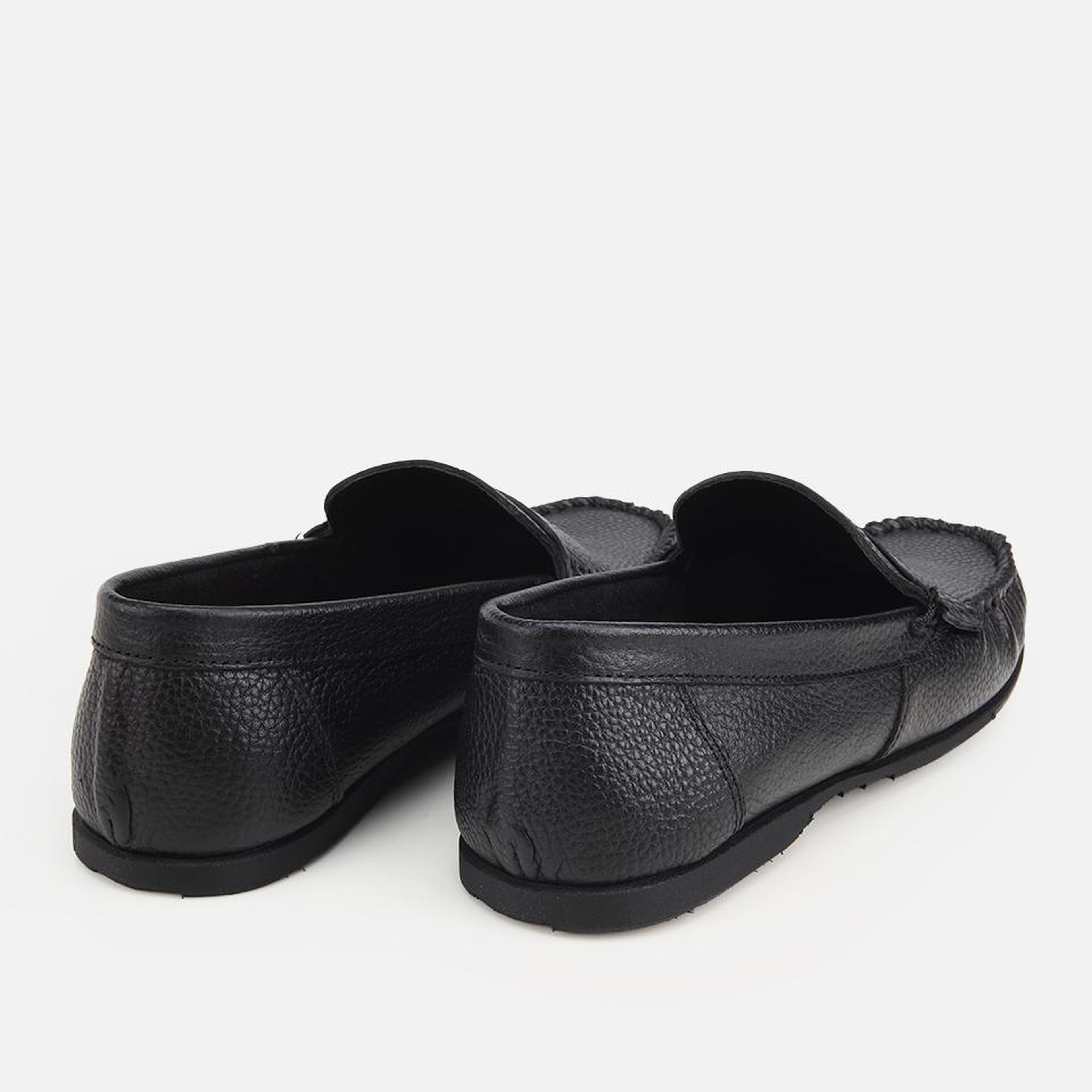Erkek Deri Siyah Yumuşak Dokulu Günlük Loafer