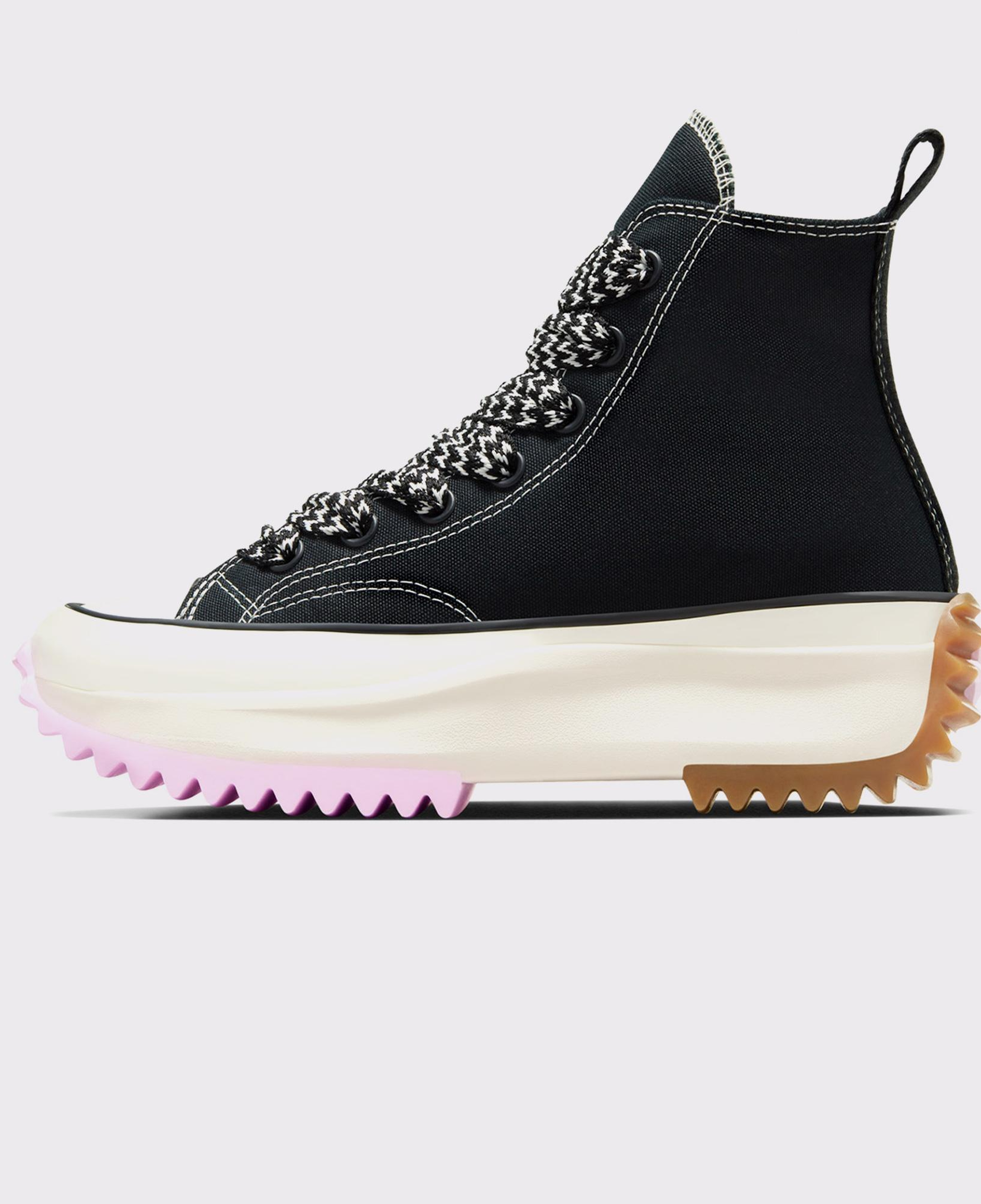 Converse Run Star Hike Unisex Siyah Platform Sneaker