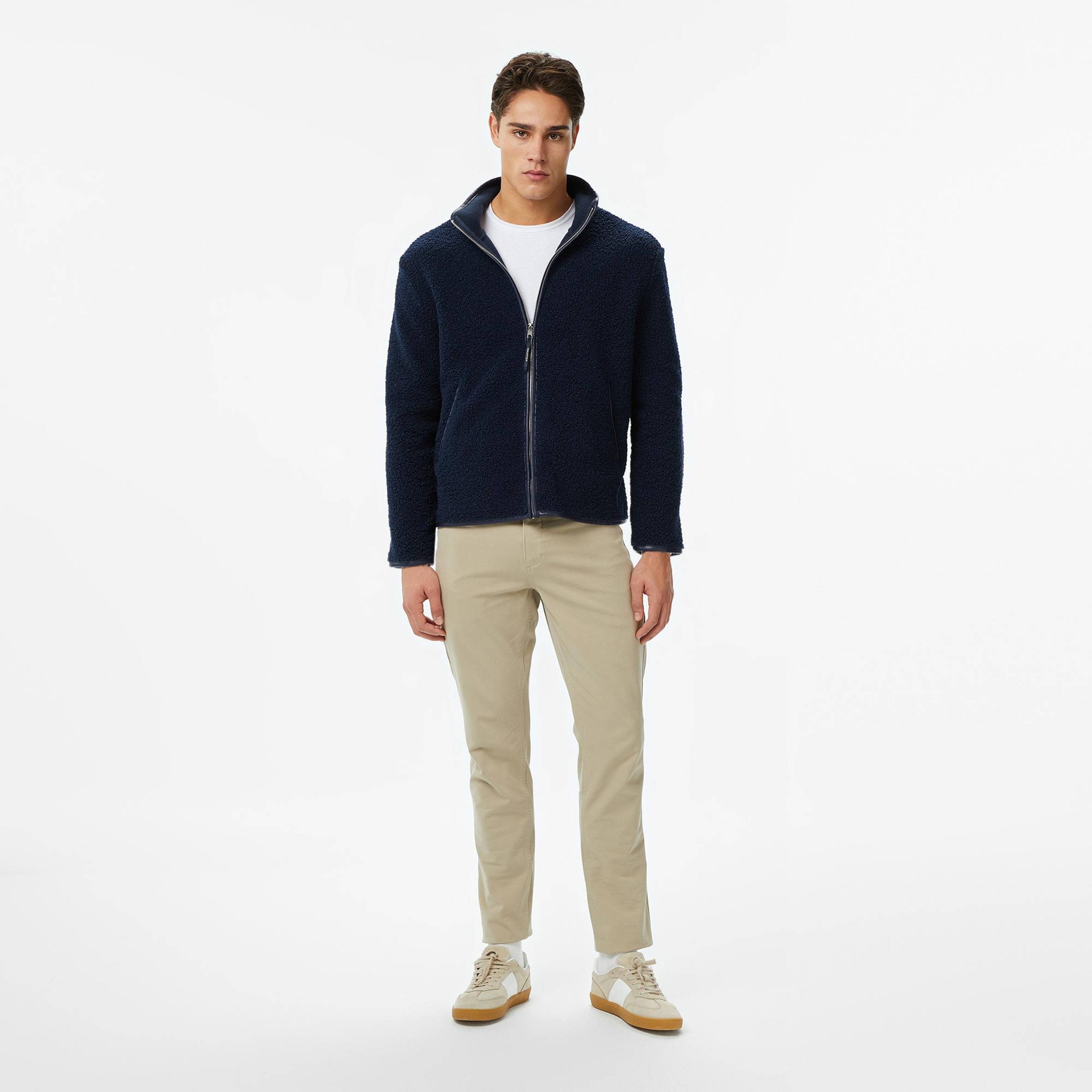 Nautica Kadın Lacivert Oversize Sweatshirt