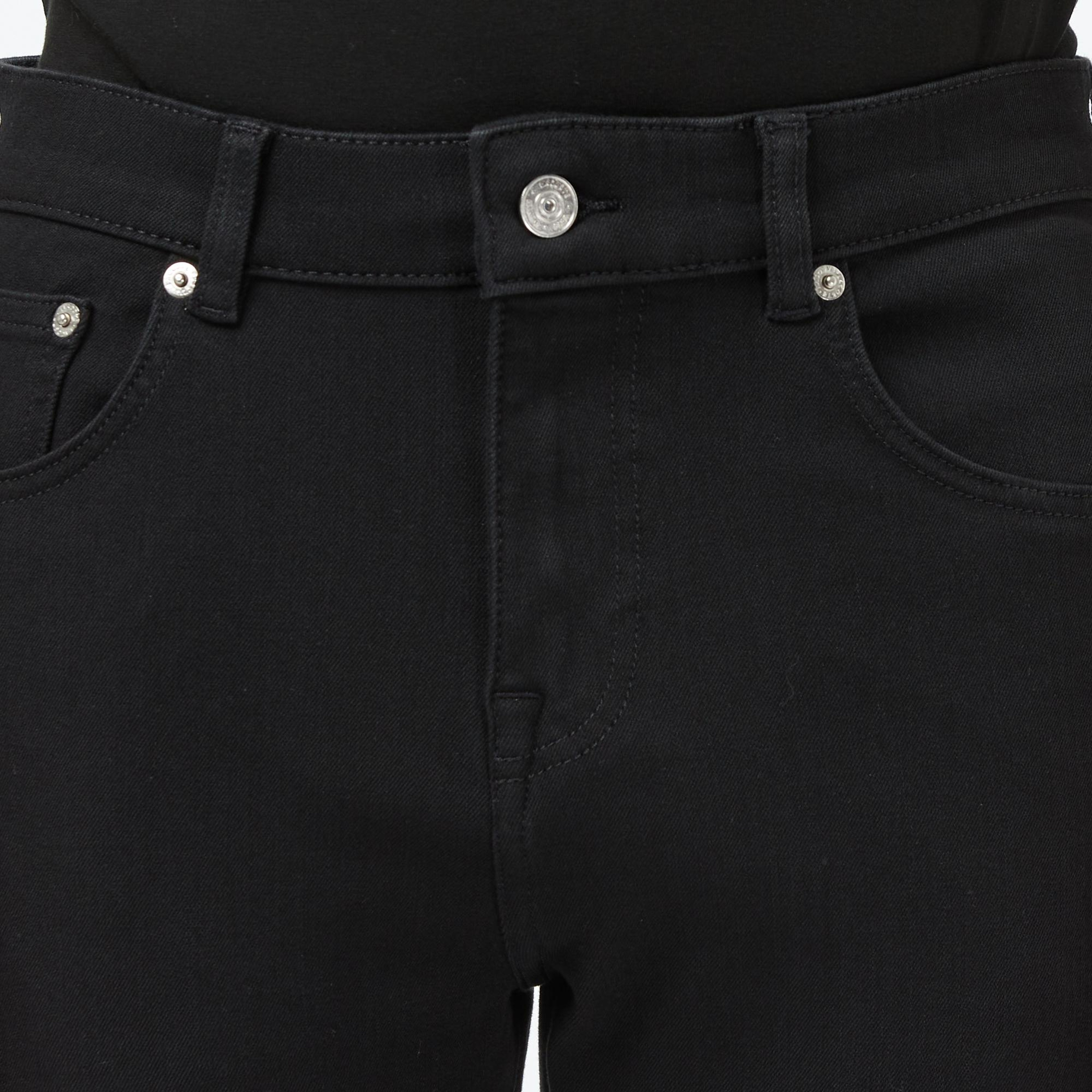 Lacoste Erkek Slim Fit Siyah Jean Pantolon