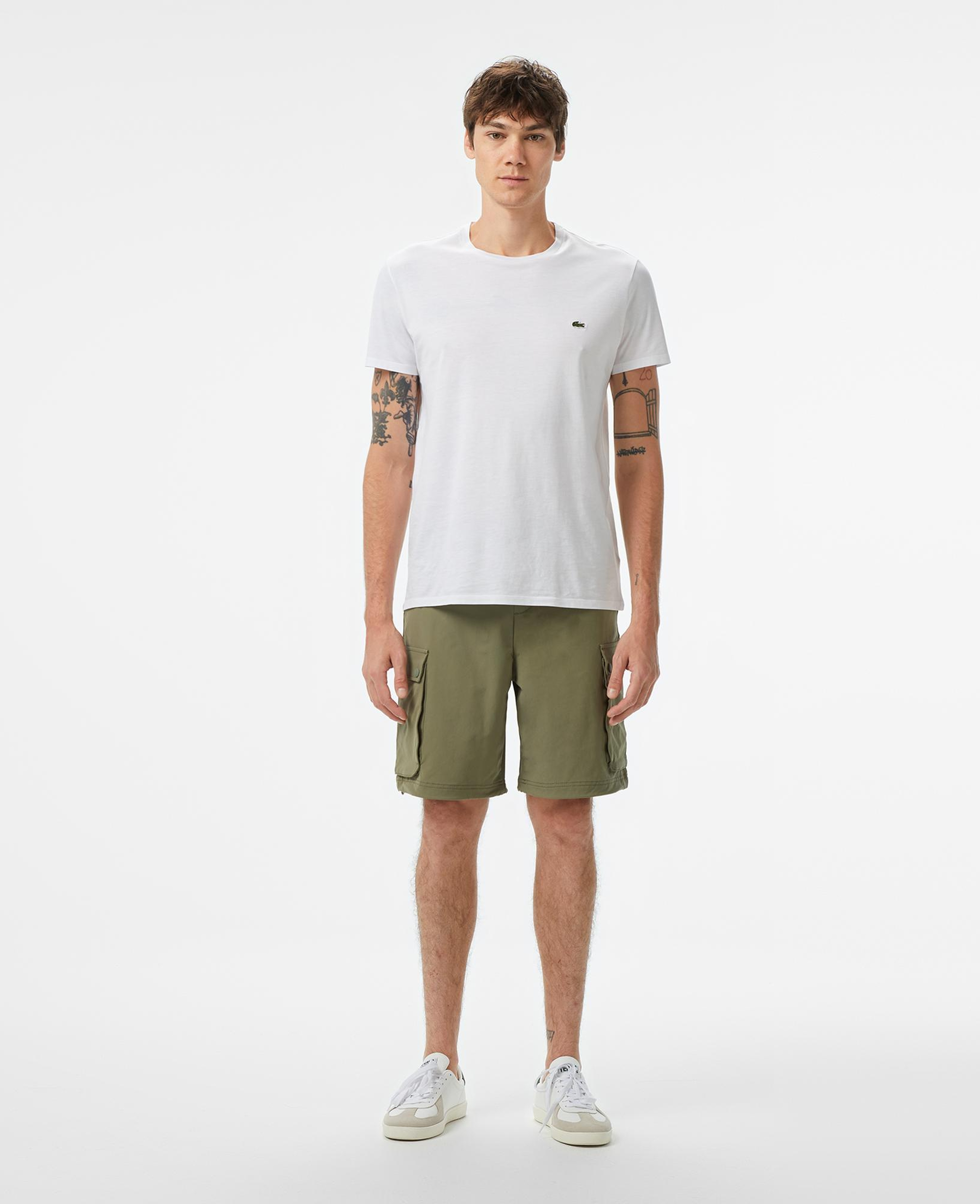 Erkek Relaxed Fit Haki Bermuda Şort