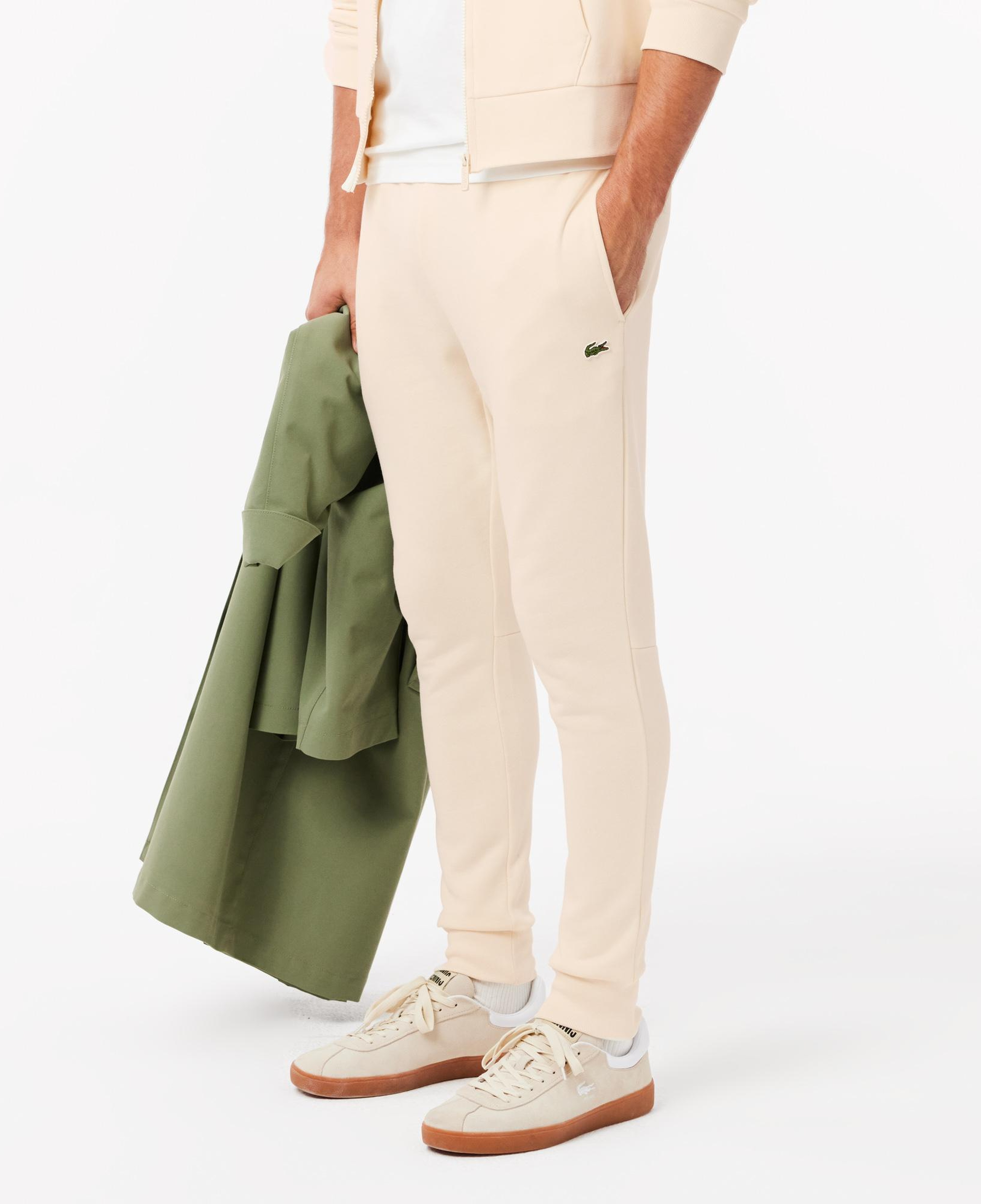Erkek Slim Fit Krem Eşofman Altı