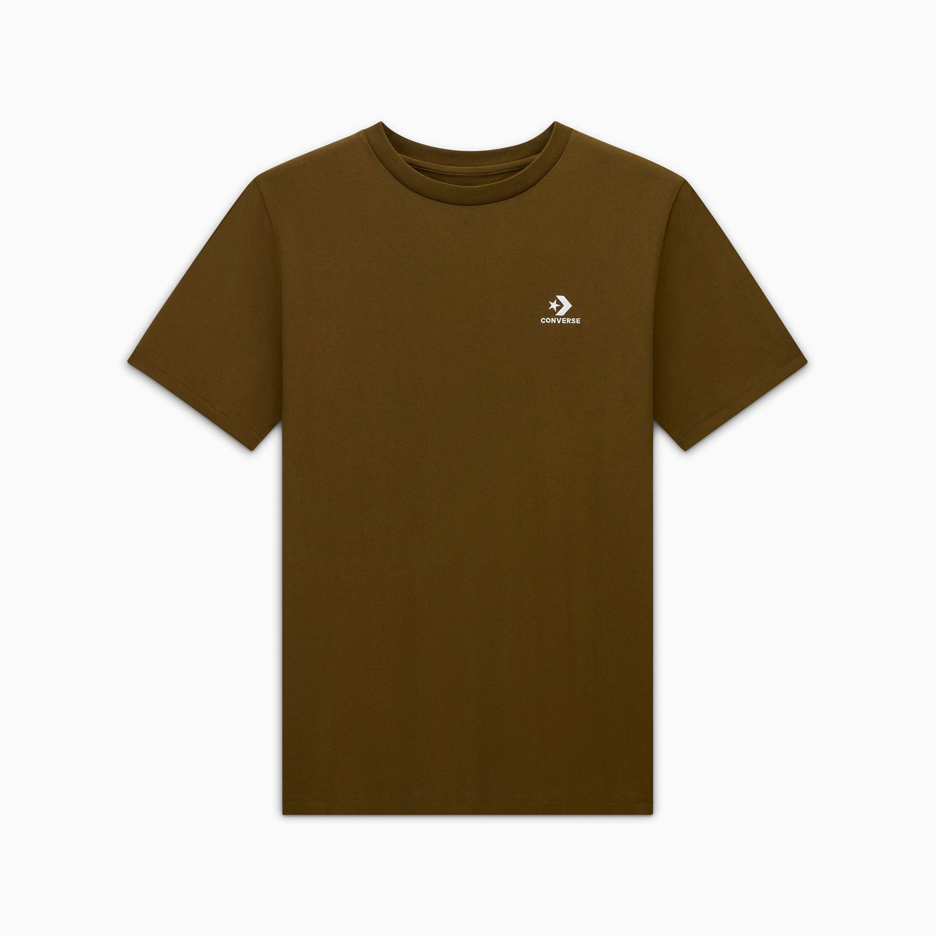 Converse Go-To Star Chevron Unisex Kahverengi T-Shirt
