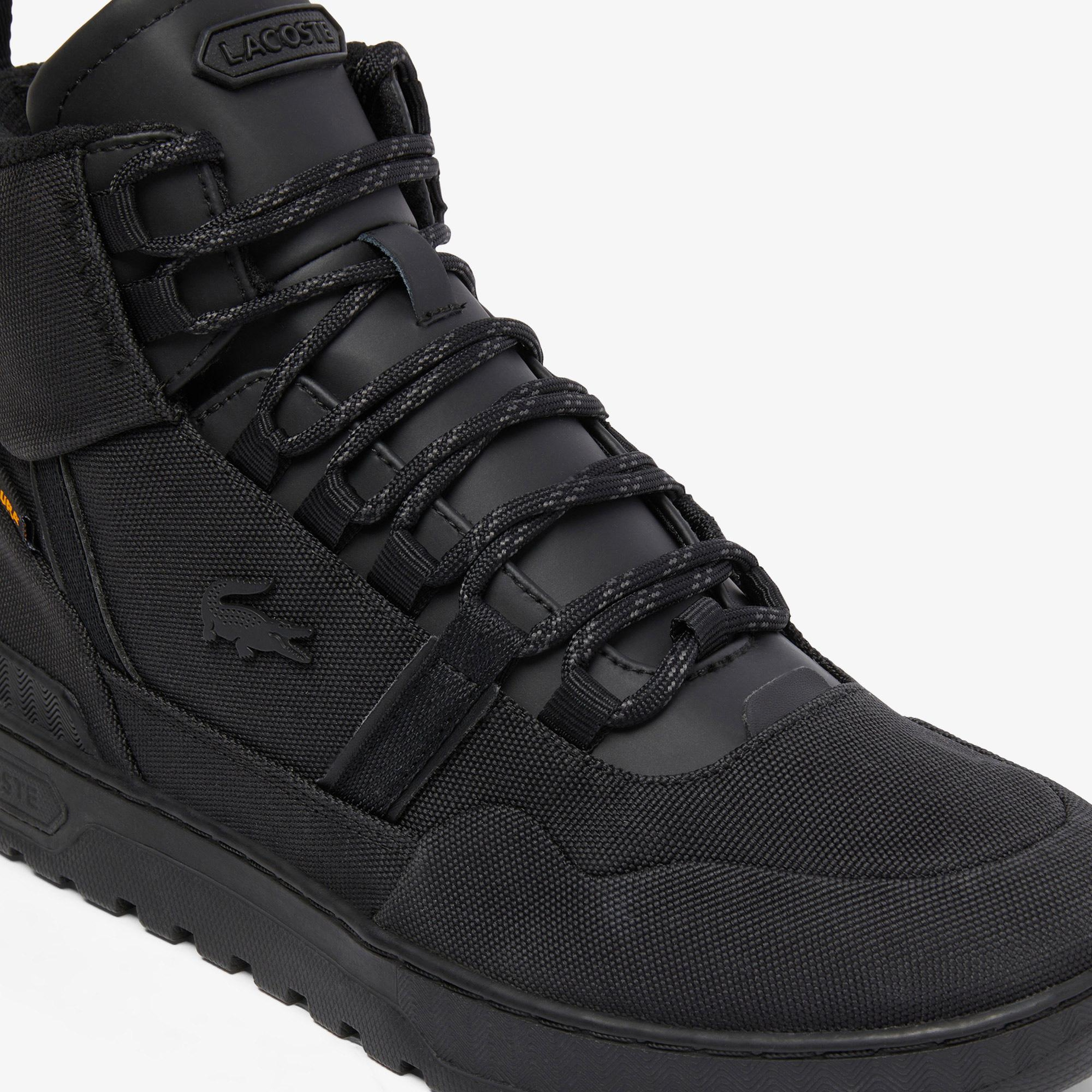Lacoste T-Clip Winter Mid Erkek Siyah Bot
