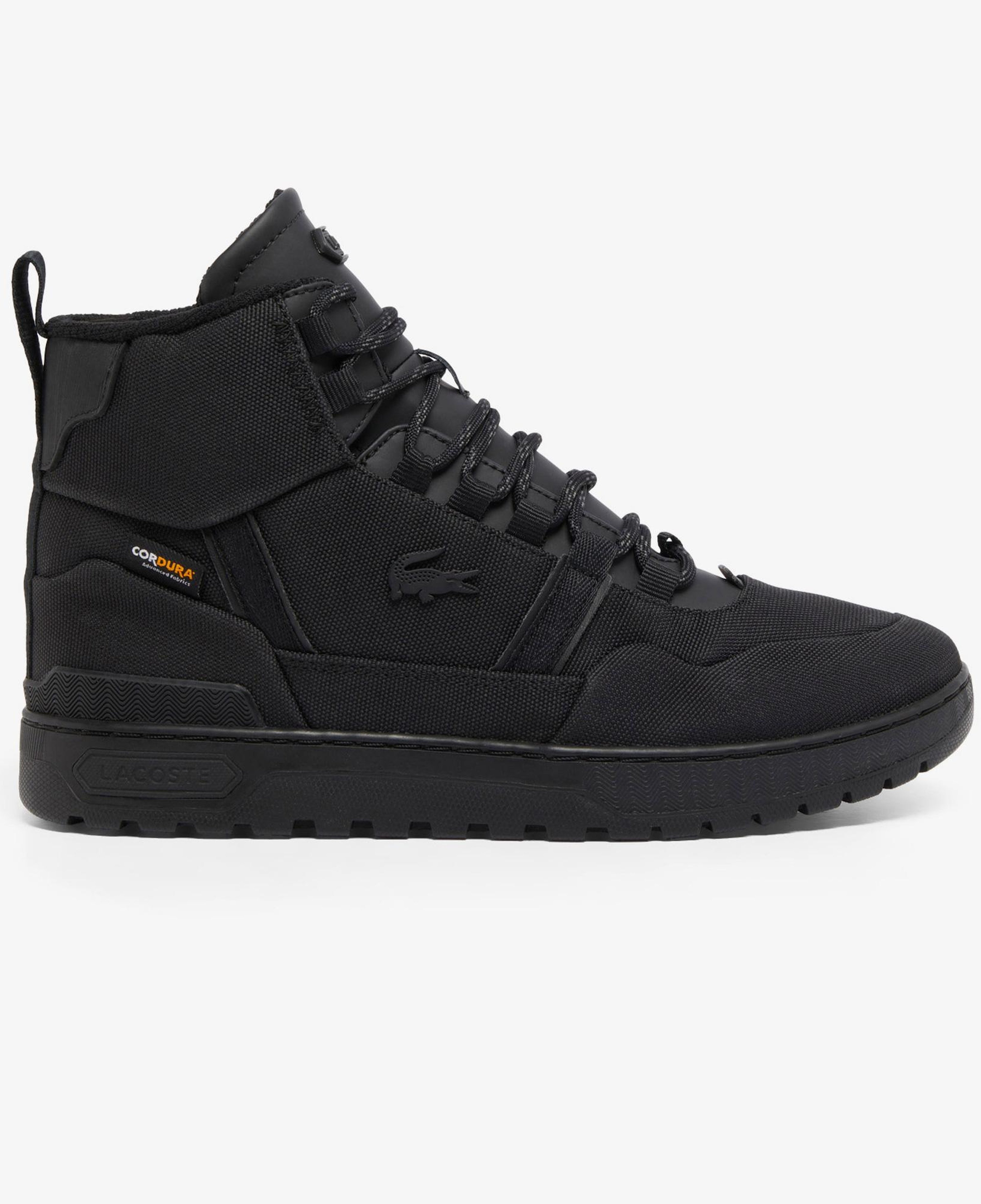 Lacoste T-Clip Winter Mid Erkek Siyah Bot