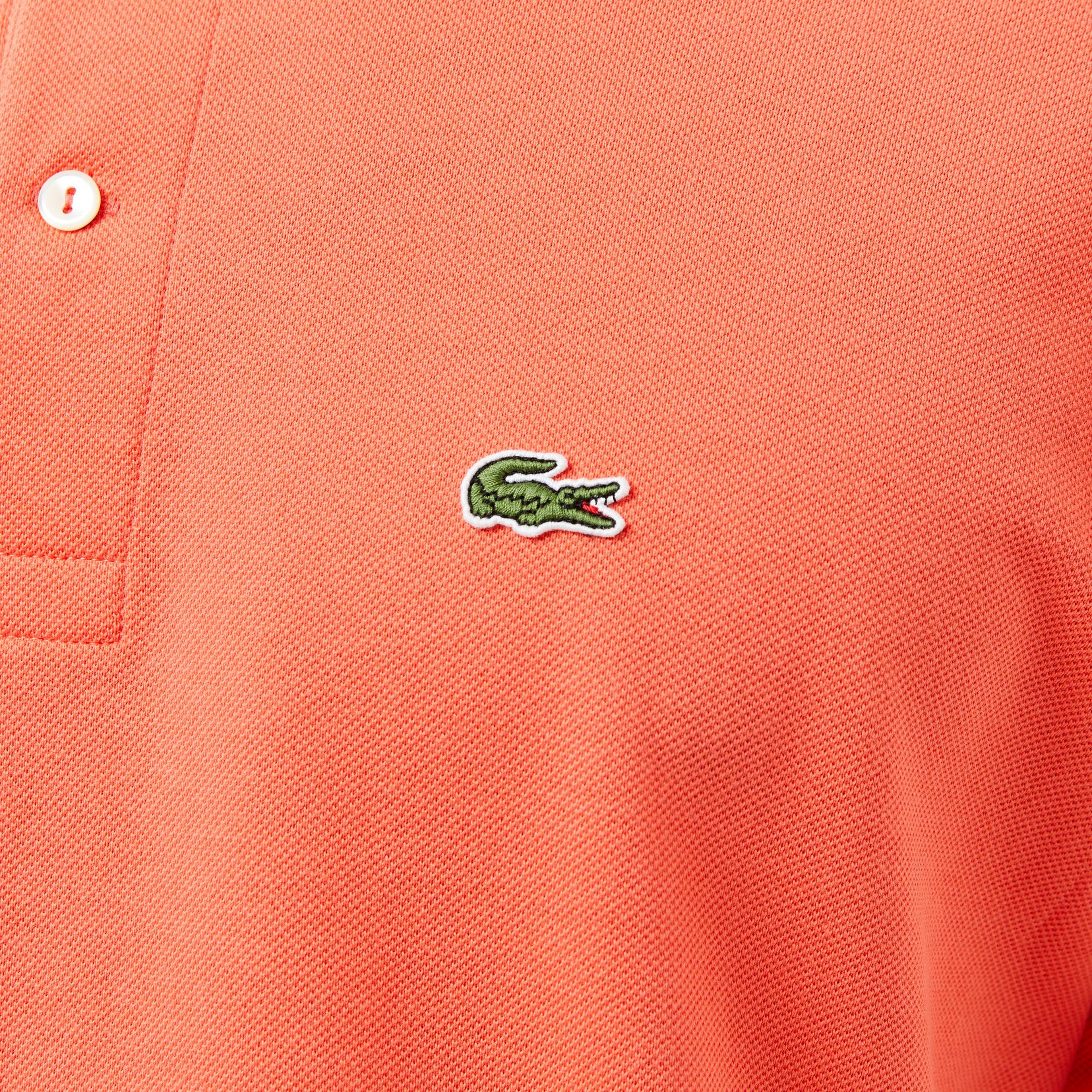 L.12.12 Erkek Classic Fit Turuncu Polo