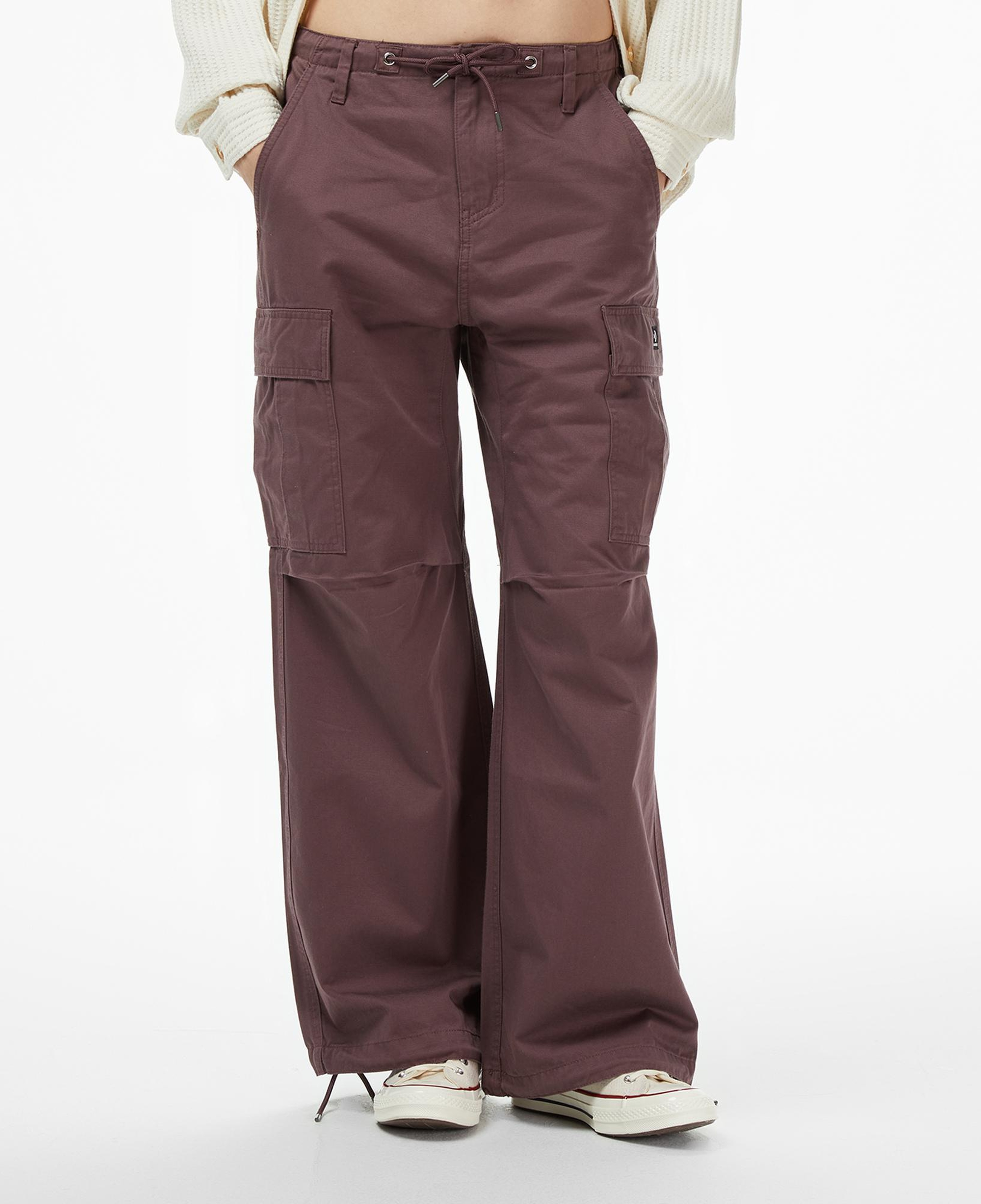 Converse Cargo Kadın Bordo Pantolon