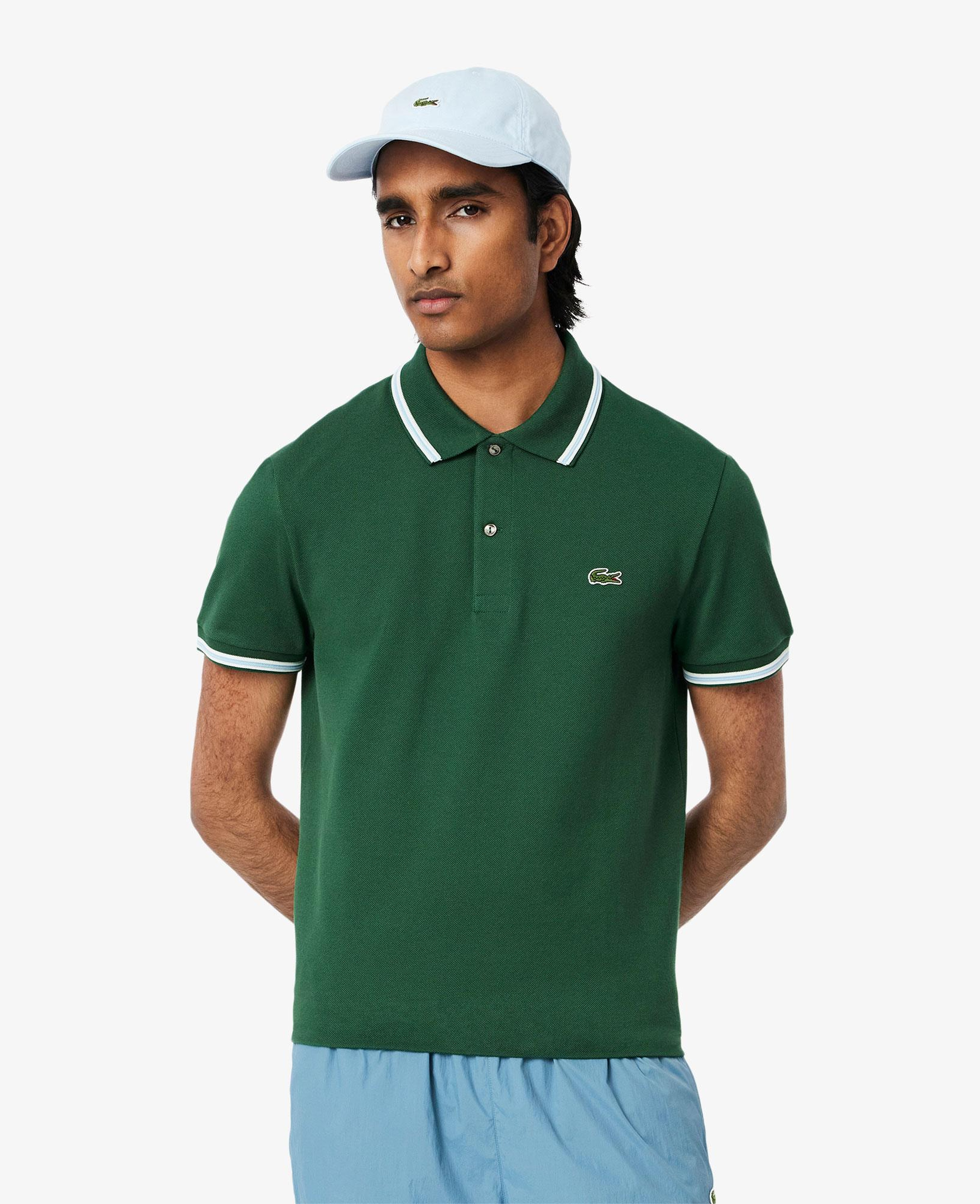 L.12.12 Erkek Regular Fit Yeşil Polo