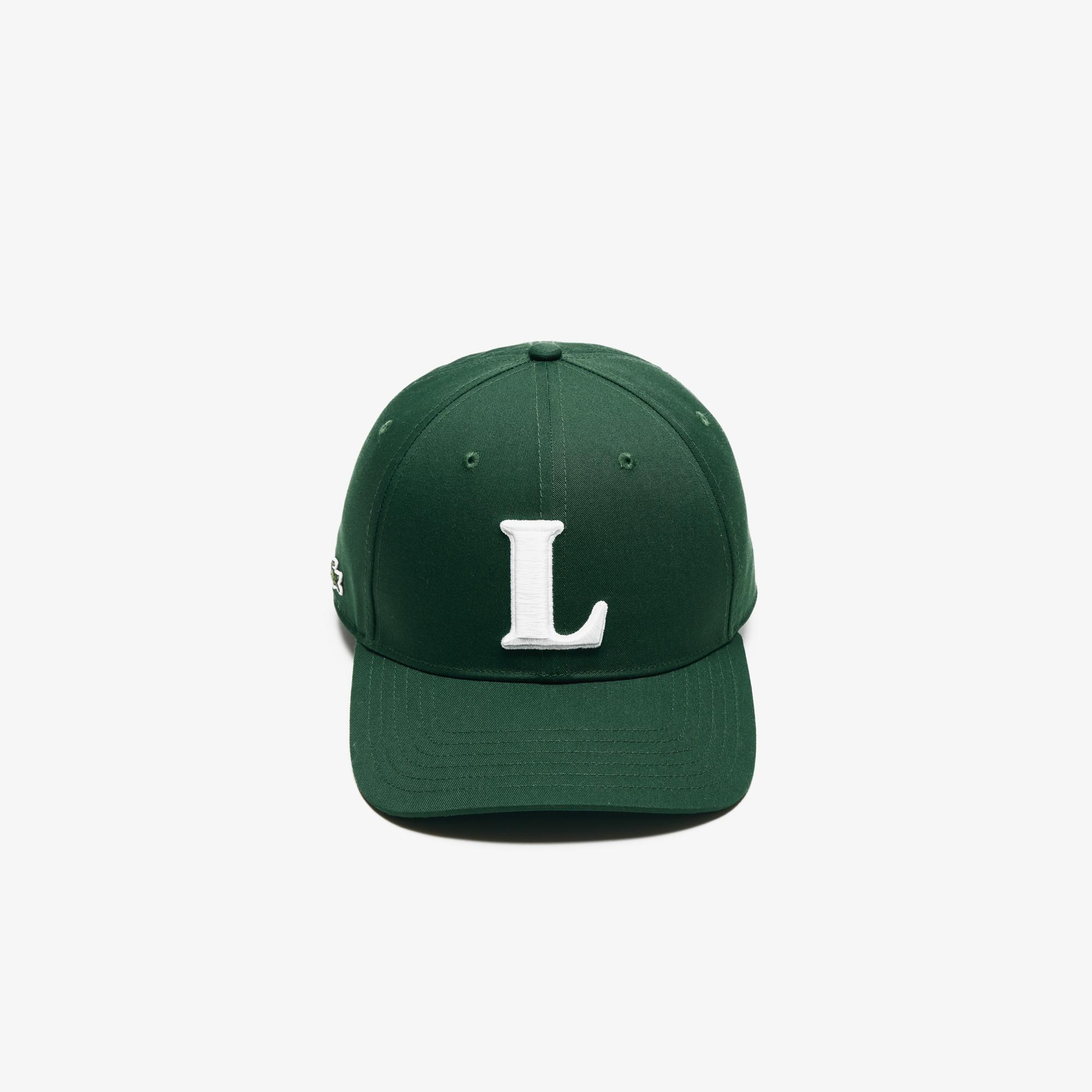 Lacoste Unisex Baskılı Yeşil Şapka