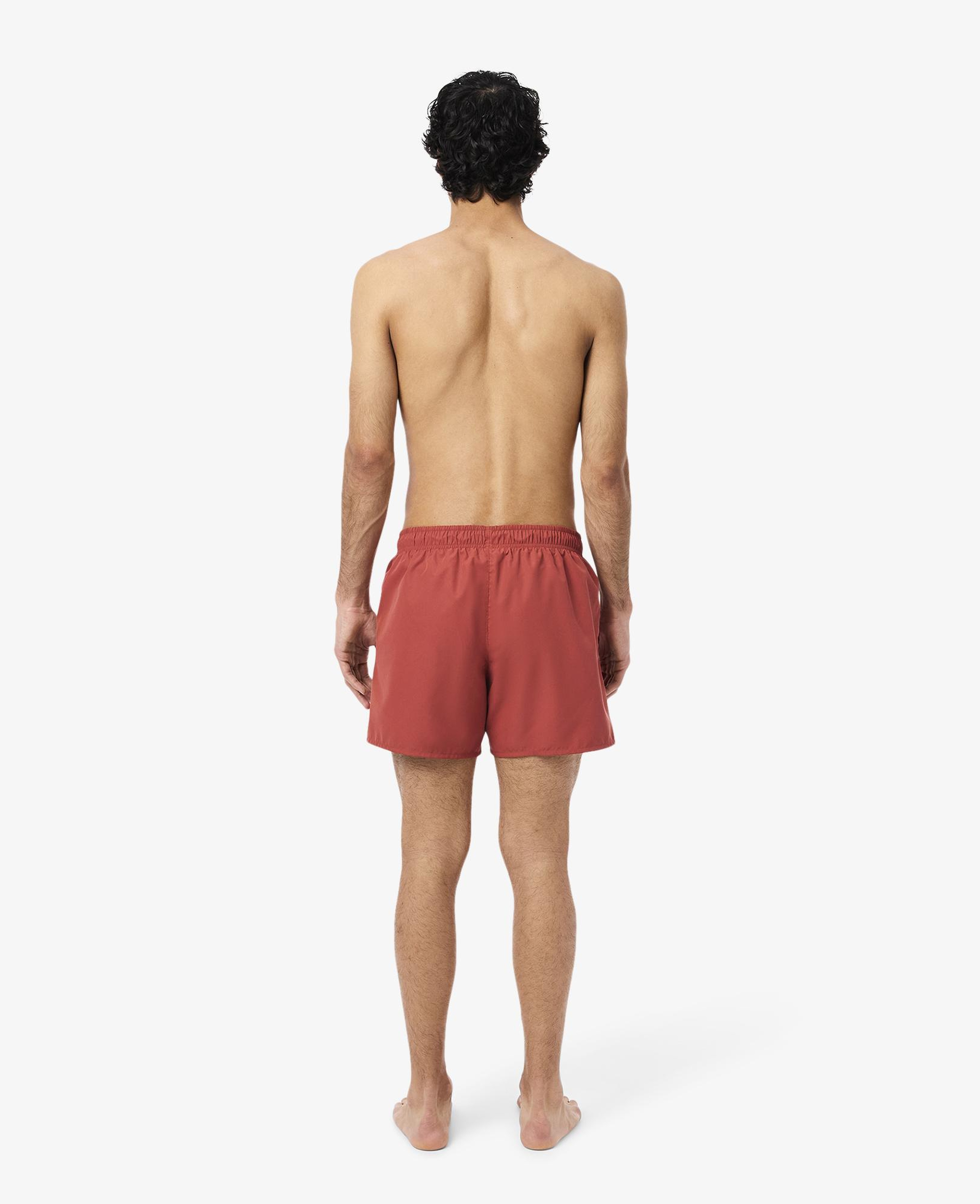 Lacoste Erkek Bordo Deniz Şortu