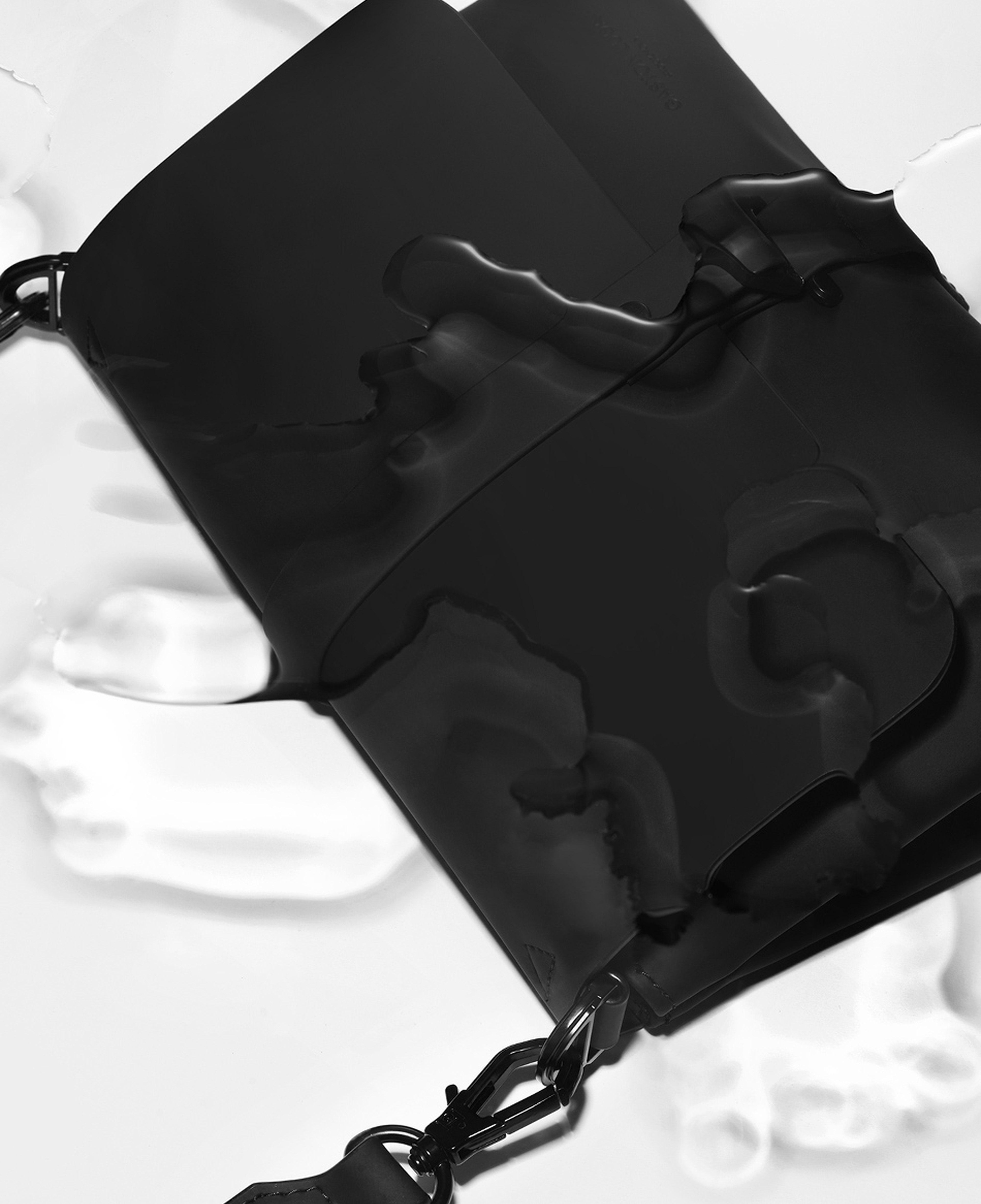 Gaston Luga Spläsh Crossbody Bag - Black