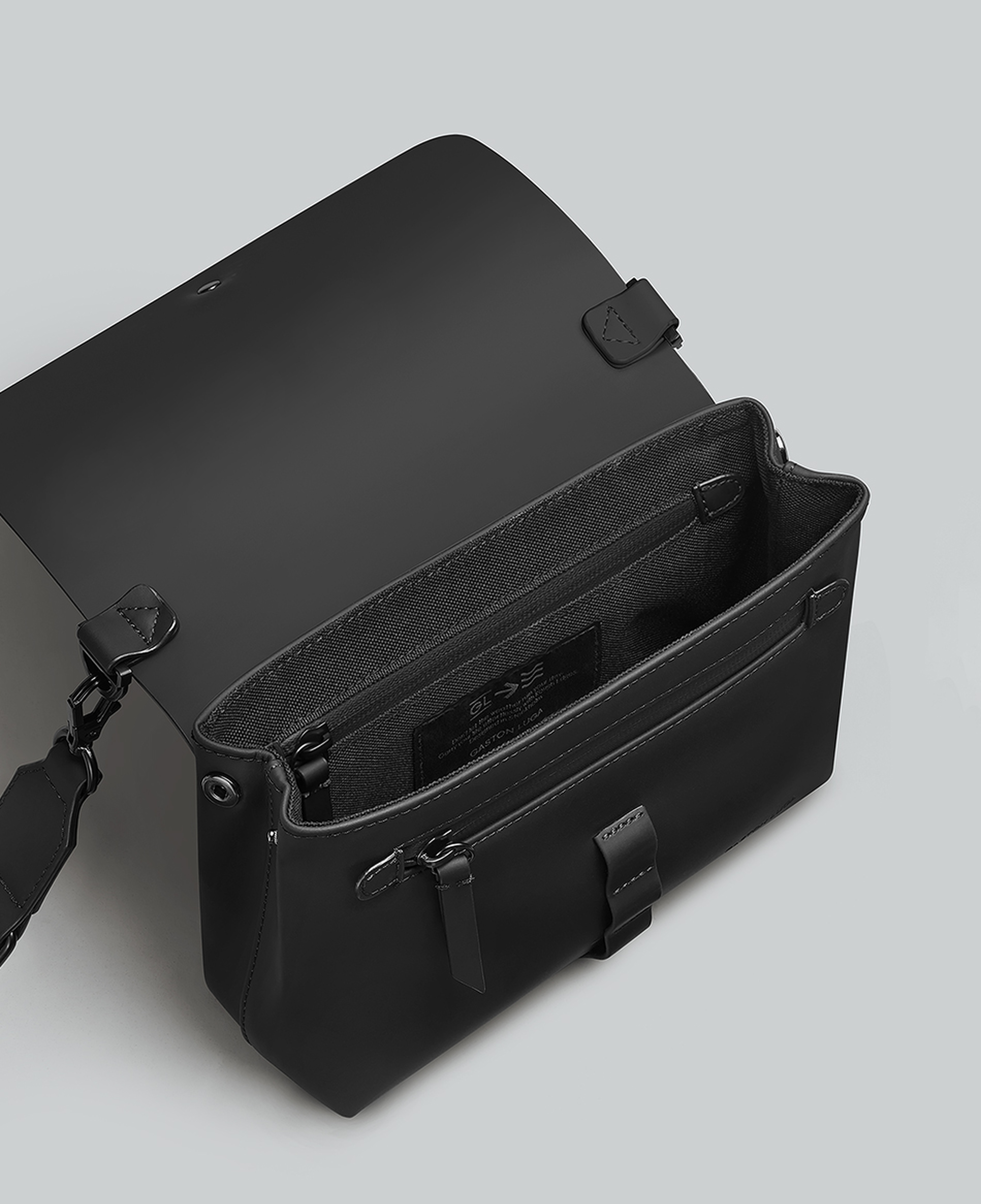 Gaston Luga Spläsh Crossbody Bag - Black