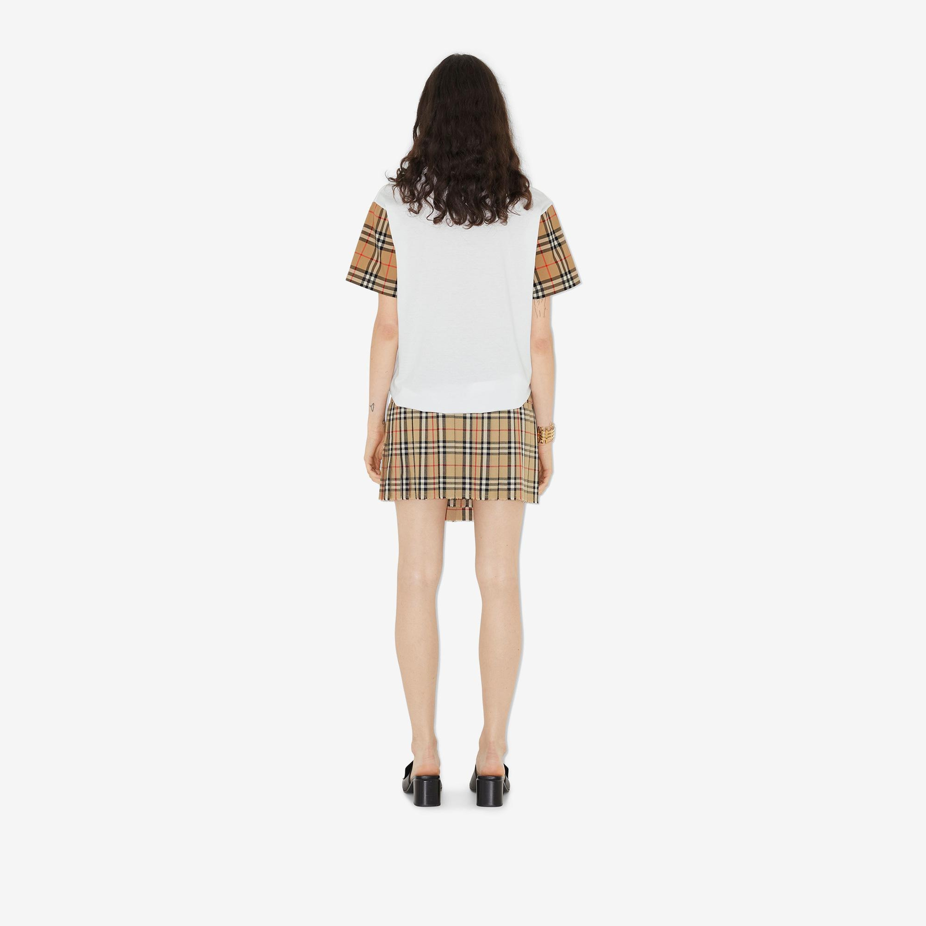 Burberry Kadın Beyaz T-Shirt