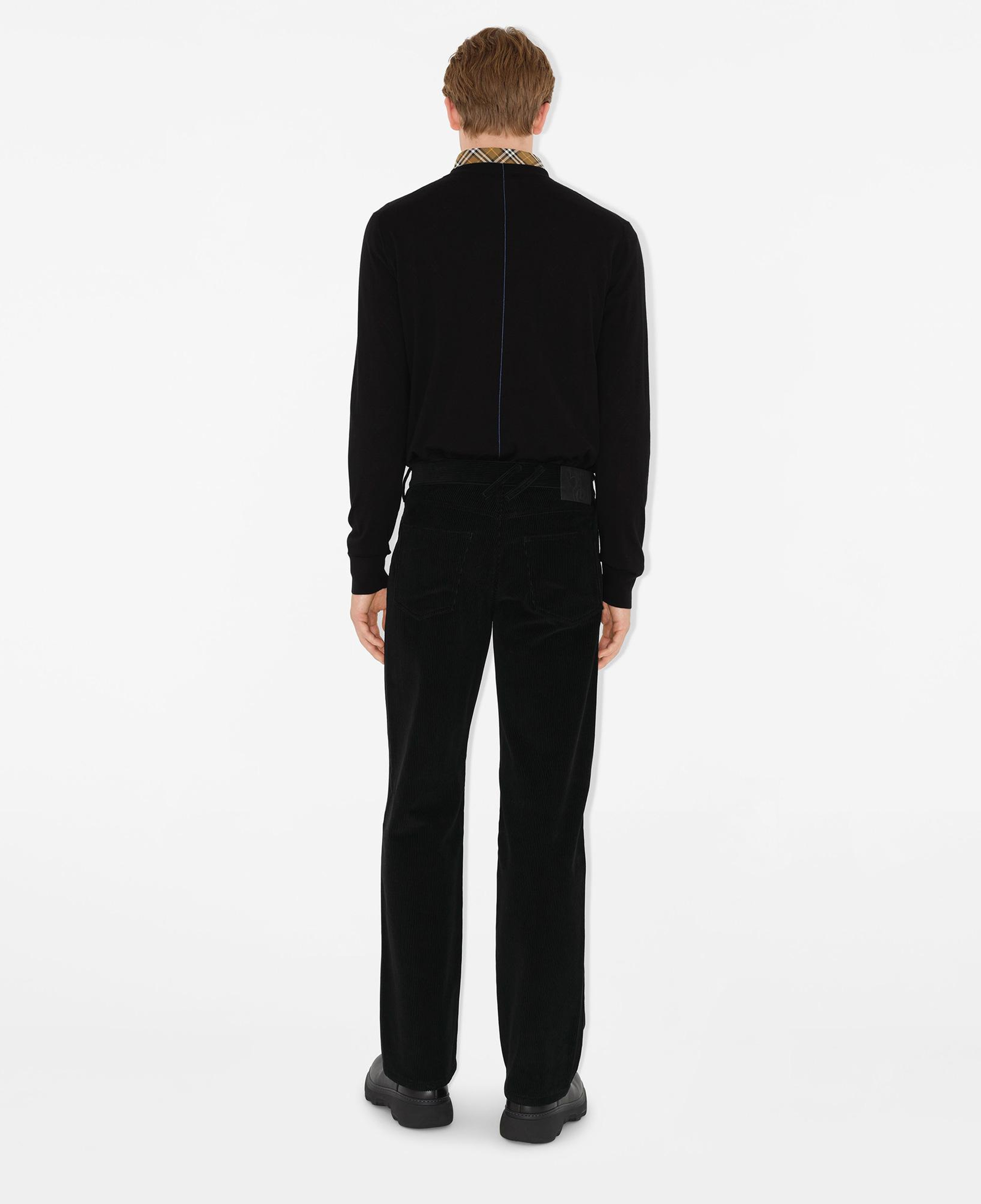 Burberry Pai Wool Erkek Siyah Kazak