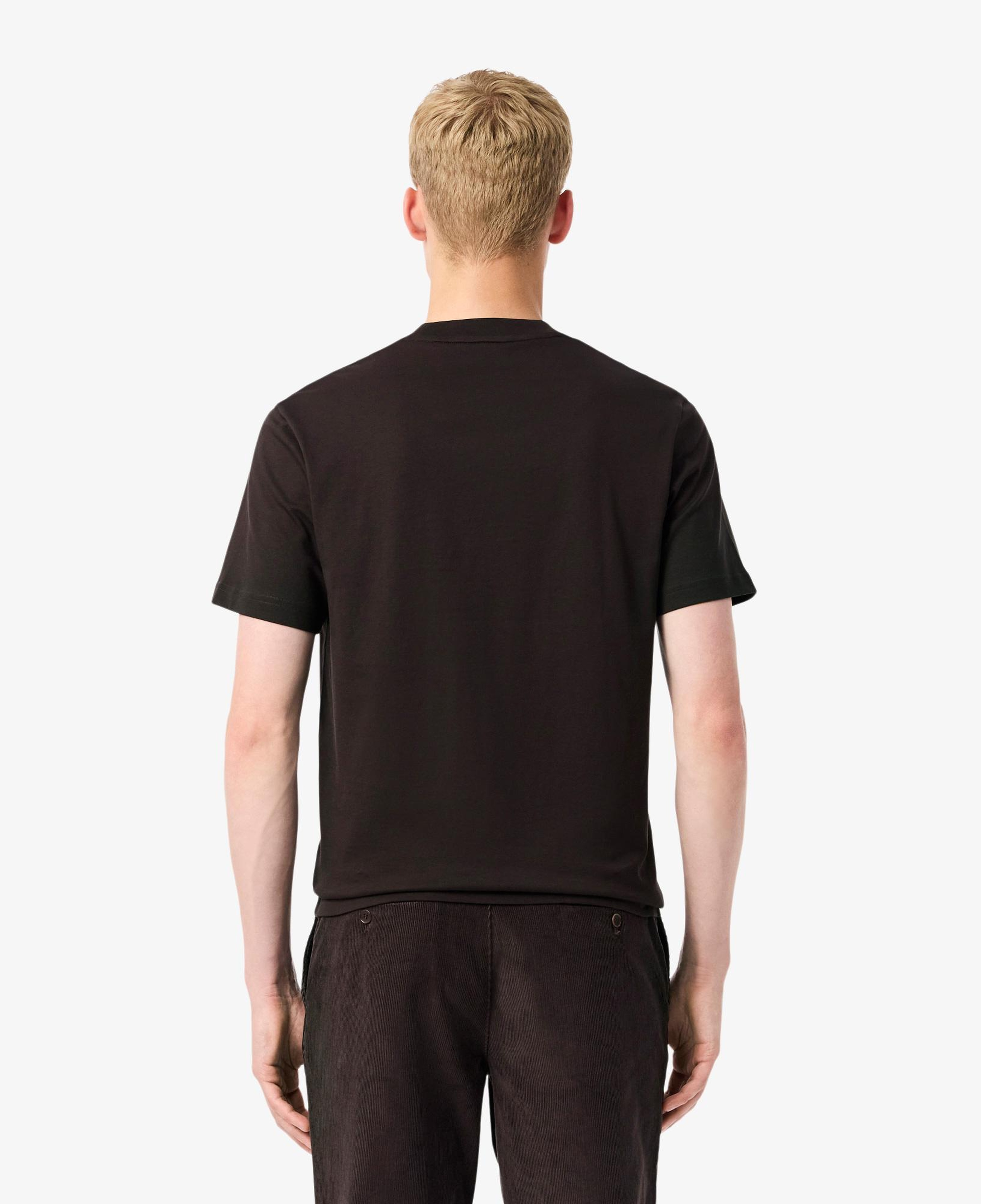 Lacoste Erkek Classic Fit Bisiklet Yaka Kahverengi T-Shirt