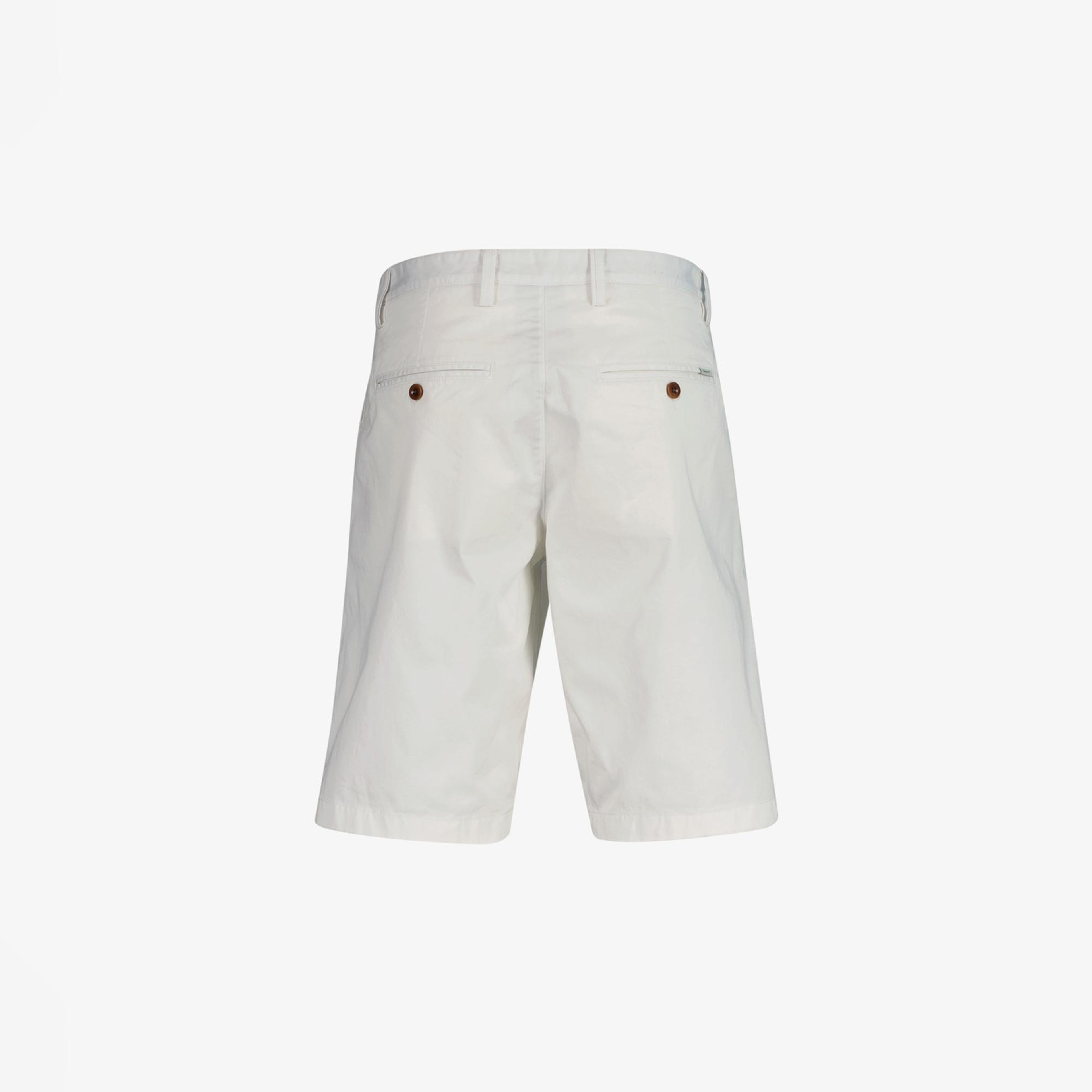 GANT Erkek Beyaz Relaxed Fit Şort