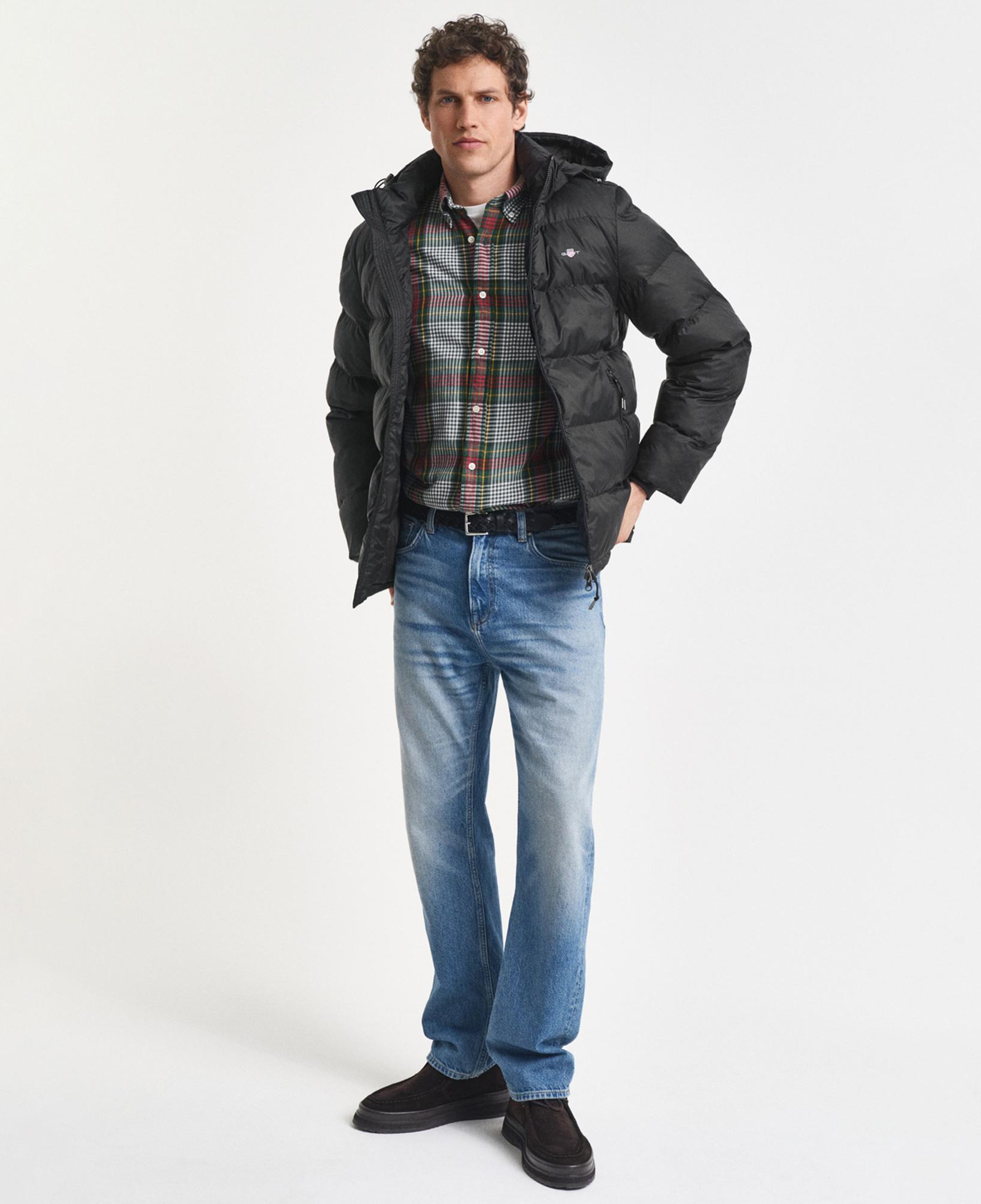 GANT Erkek Siyah Regular Fit Active Cloud Mont