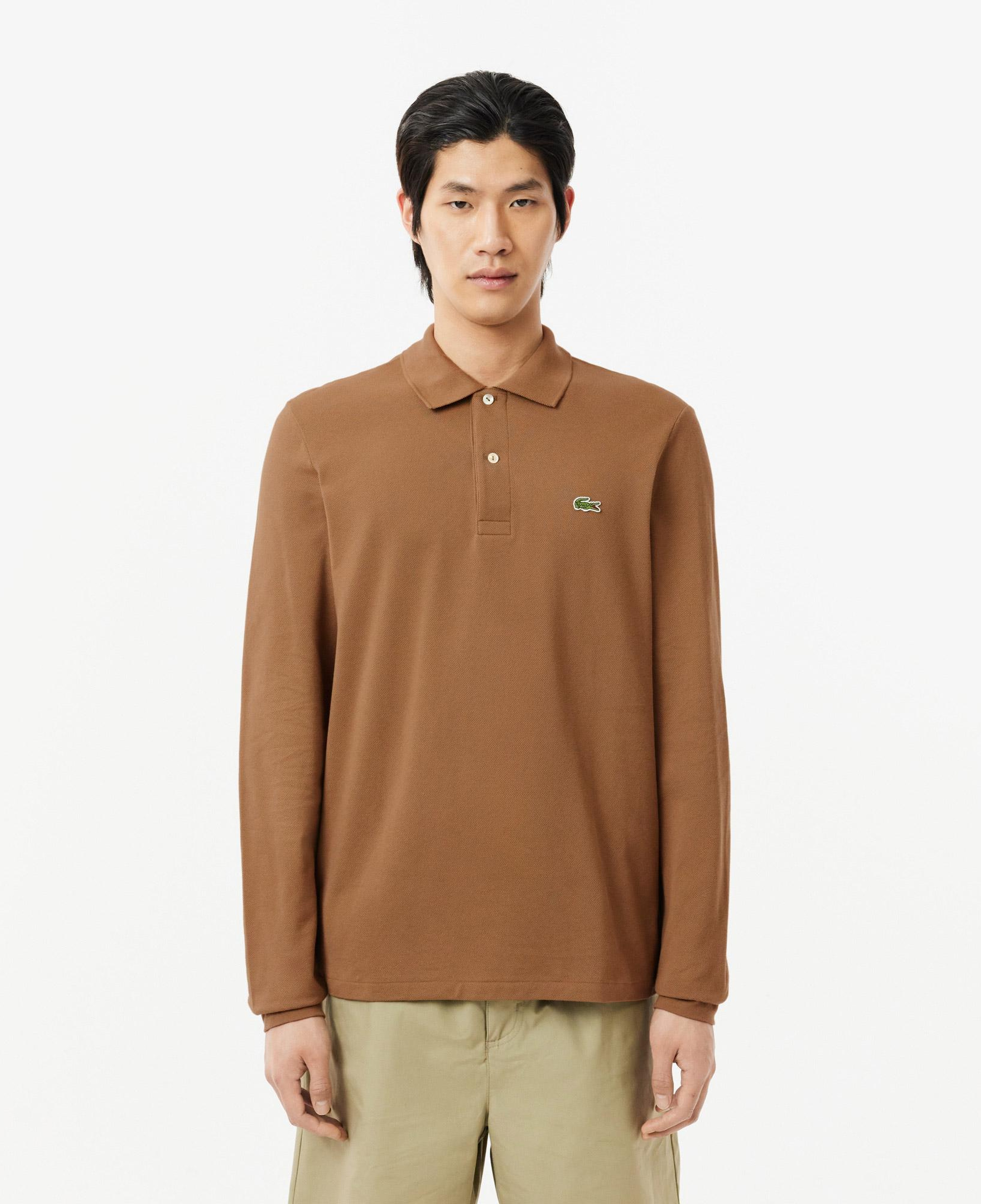 Lacoste L.12.12 Classic Fit Erkek Kahverengi Polo