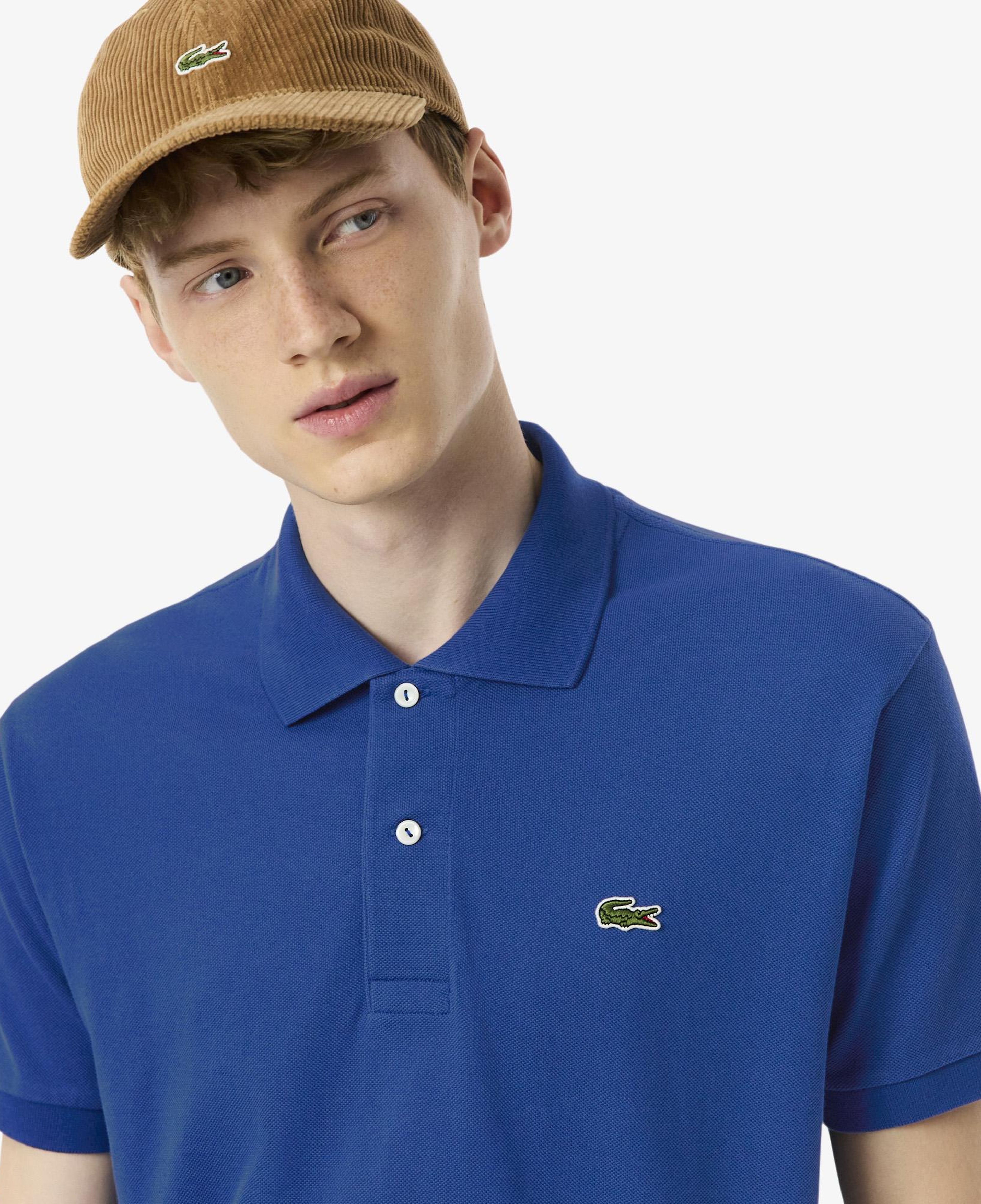 L.12.12 Erkek Classic Fit Koyu Mavi Polo
