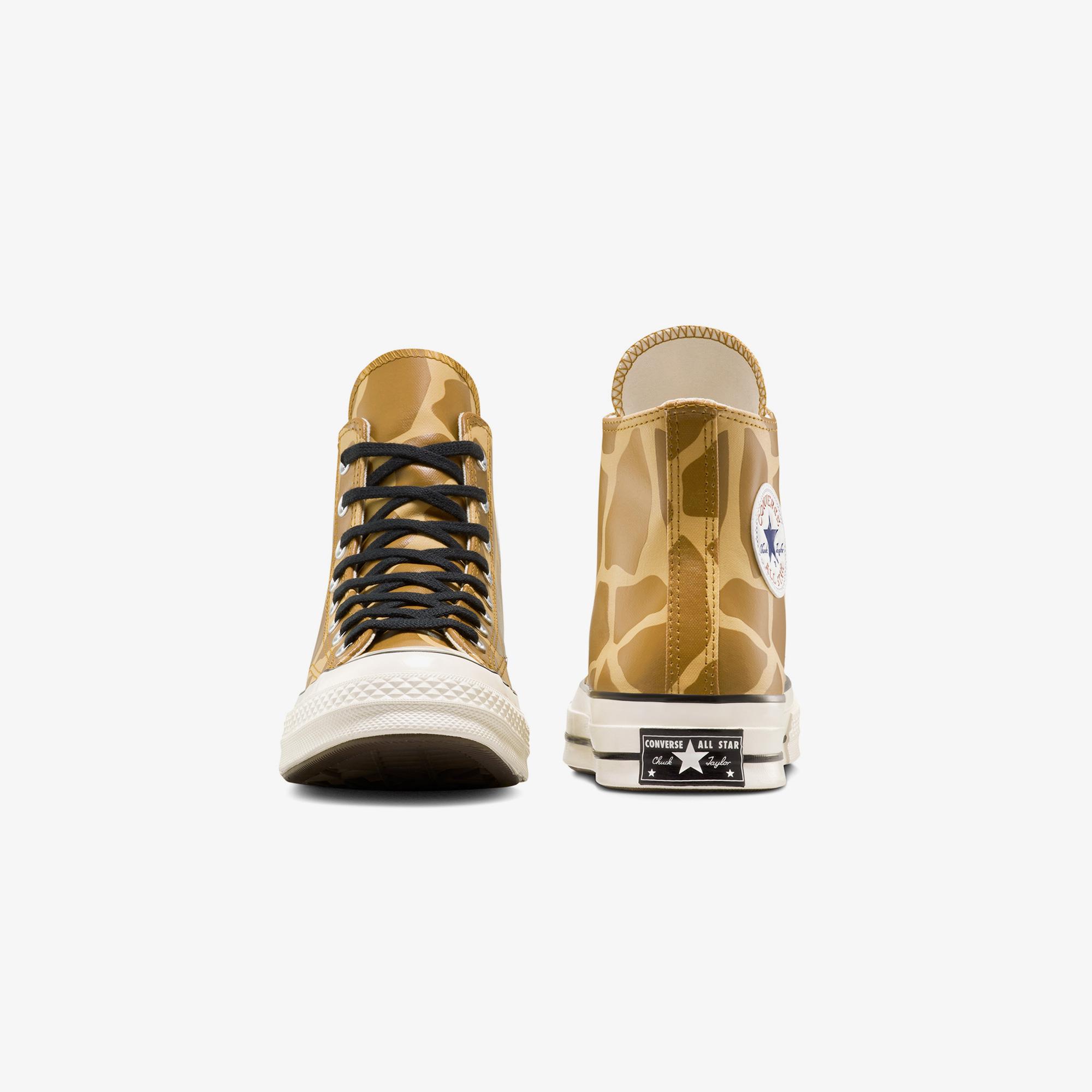 Converse Chuck 70 Giraffe Print Unisex Kahverengi Sneaker