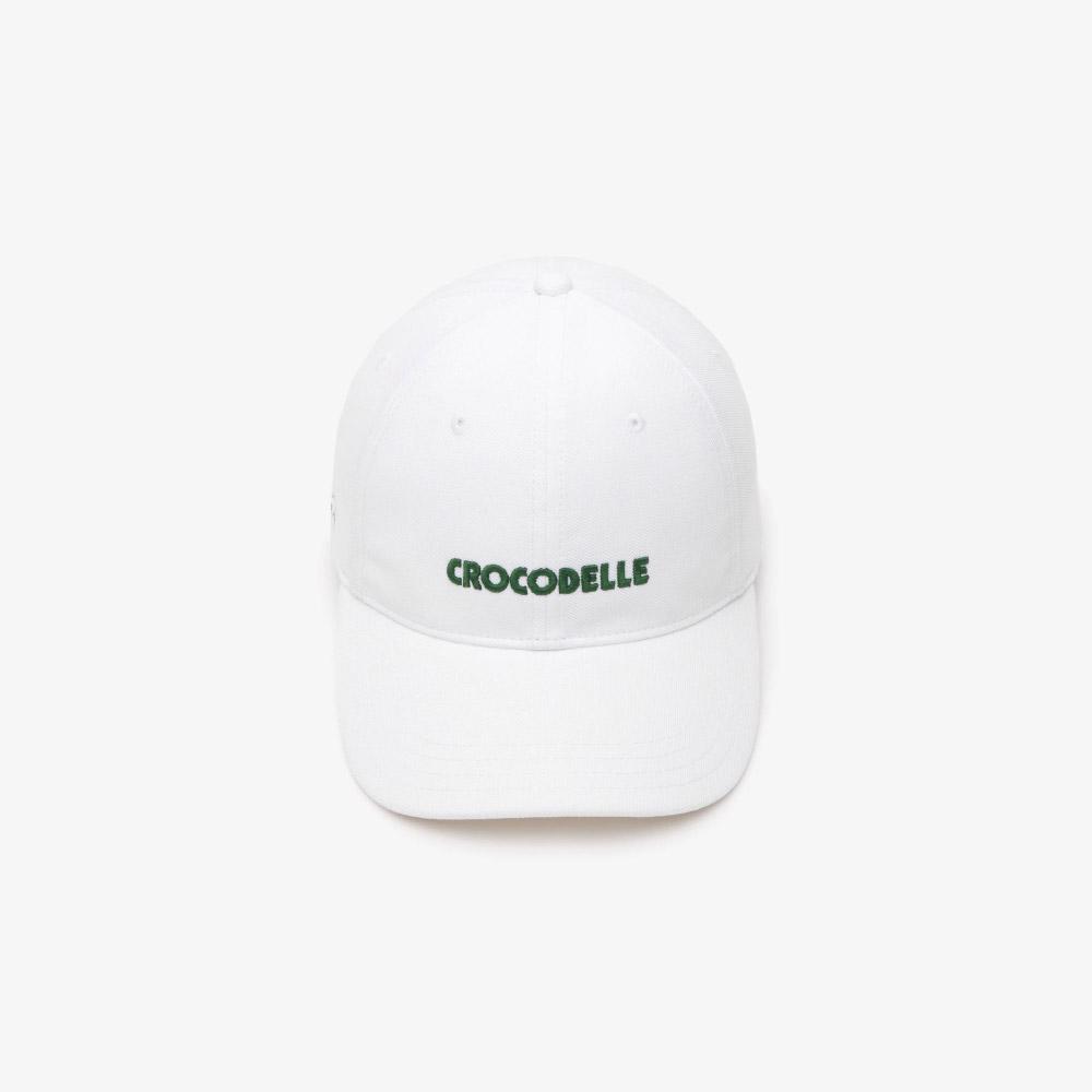 Lacoste Unisex Beyaz Şapka