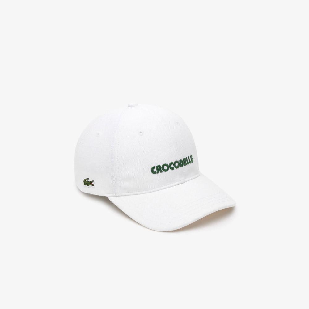 Lacoste Unisex Beyaz Şapka