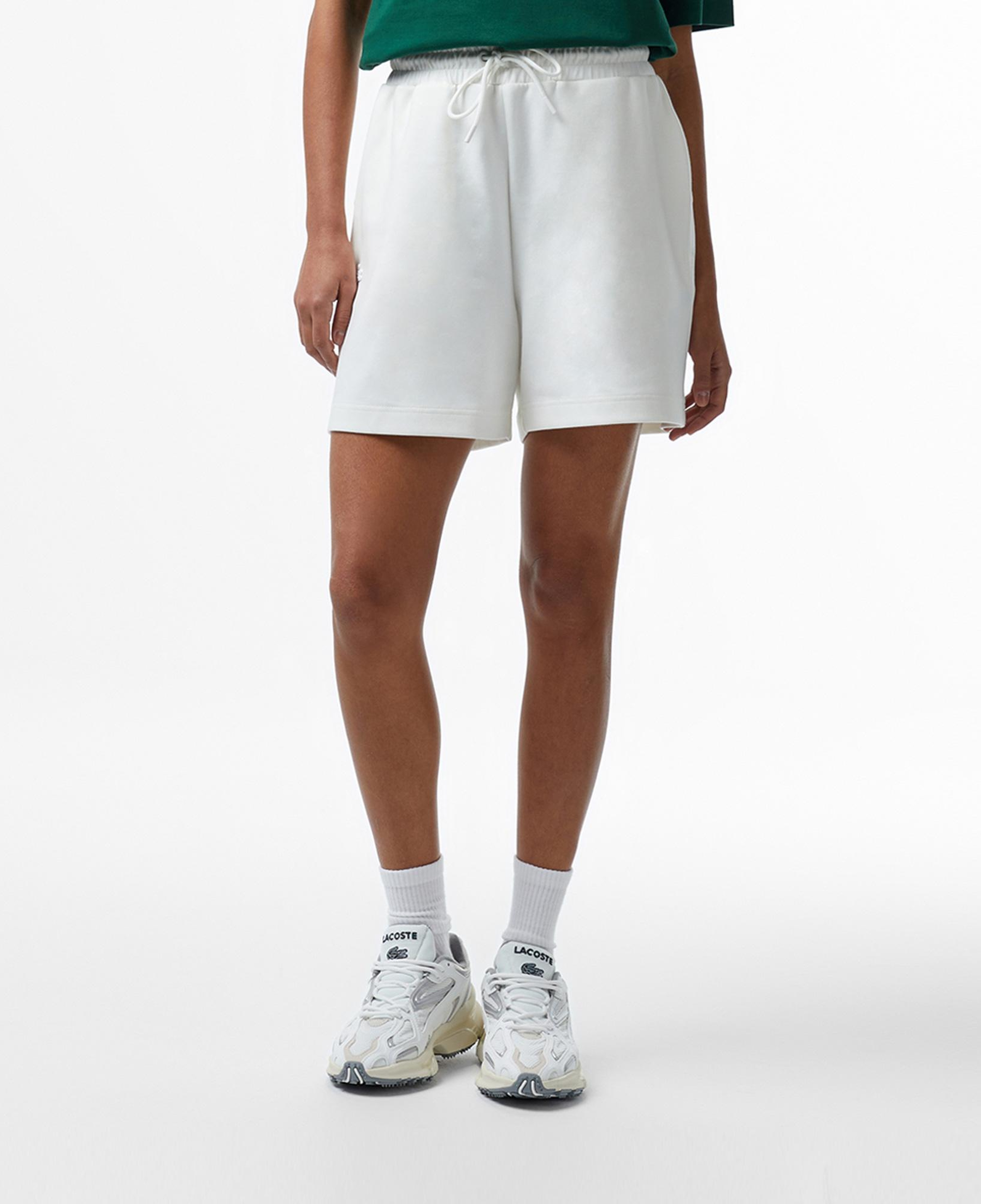 Lacoste House of SuperStep x Lacoste Kadın Beyaz Şort